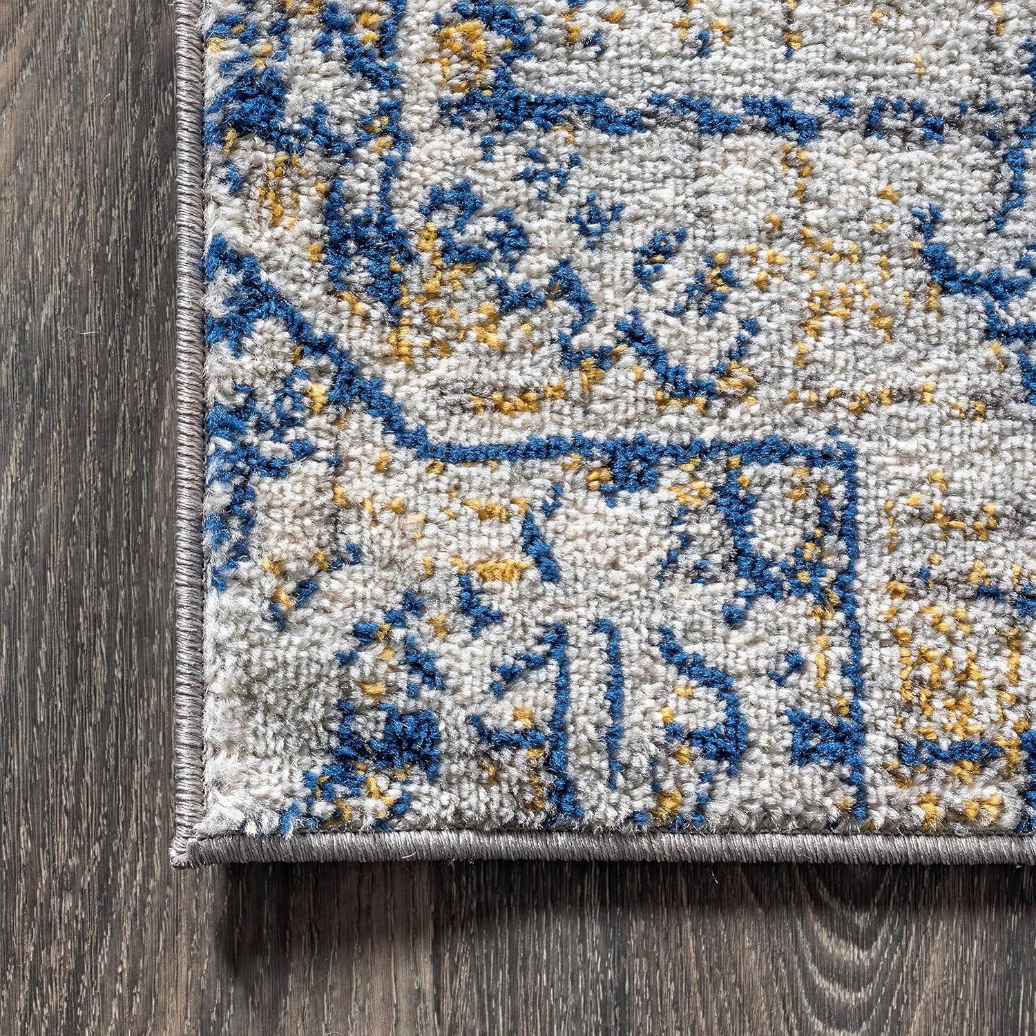 Modern Persian Boho Vintage Area Rug  - JONATHAN Y