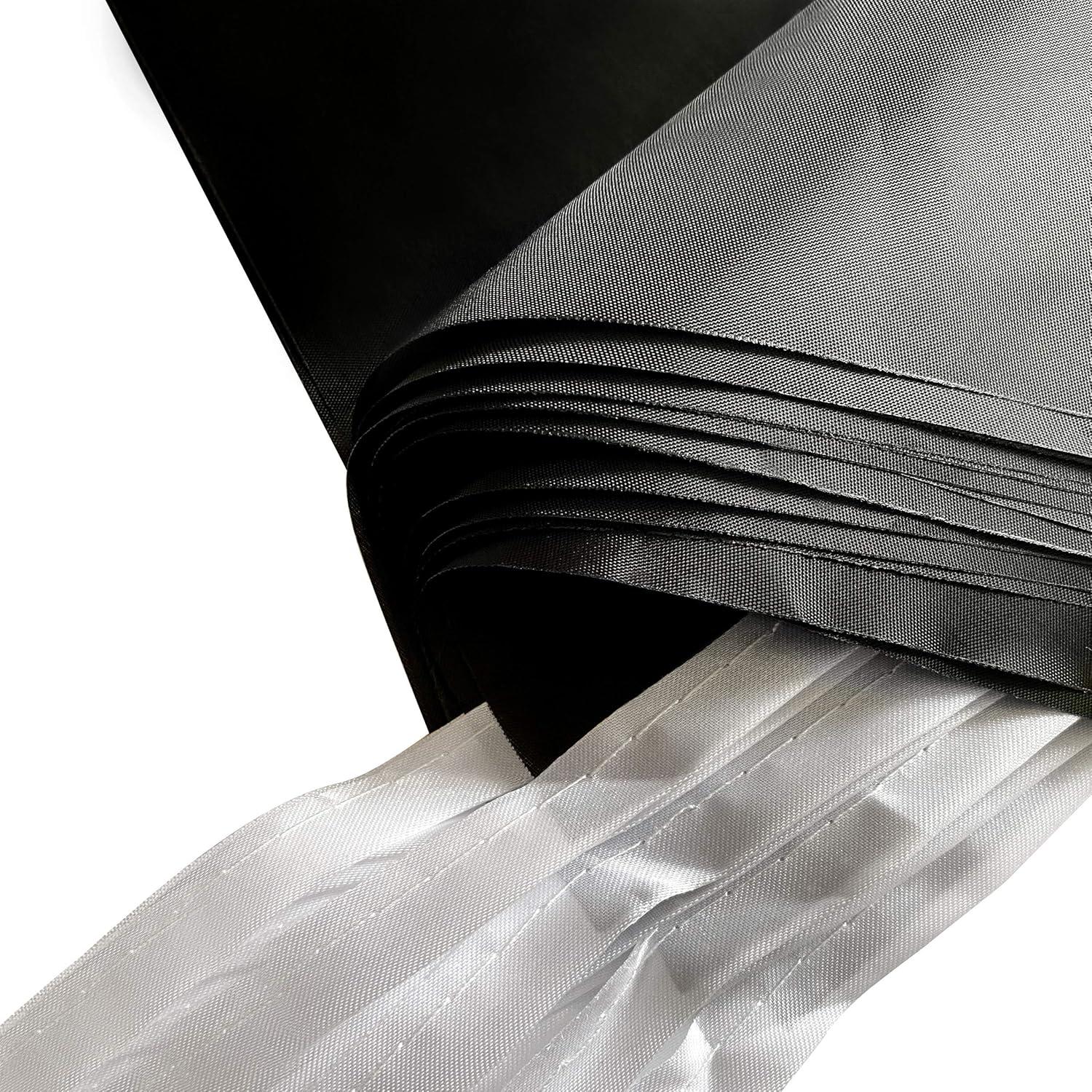 TSMD Solid Black Pennant Banners Flags String DIY Bunting Flags,Party Decorations for Grand Opening,Kids Birthday,Party Events Celebration