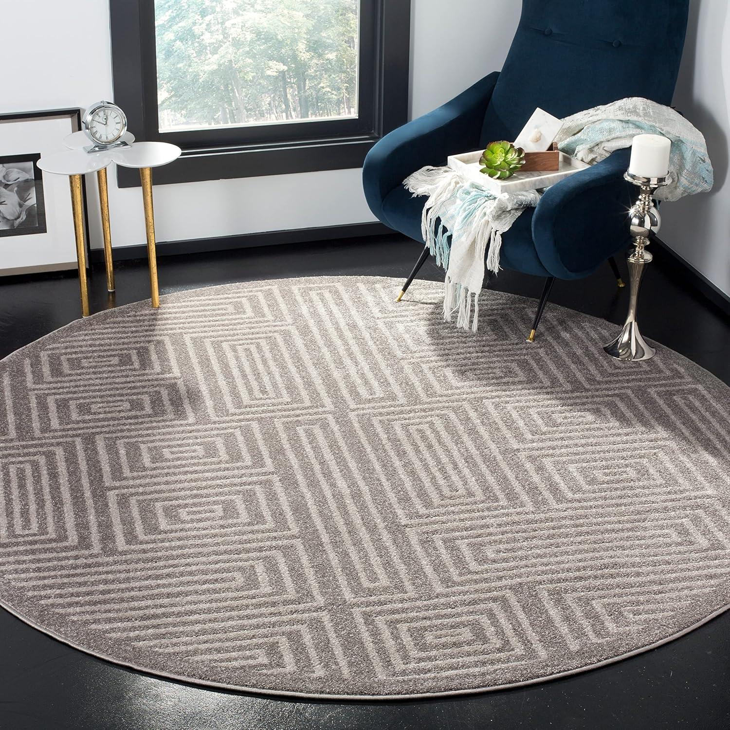 Amherst AMT430 Power Loomed Area Rug  - Safavieh