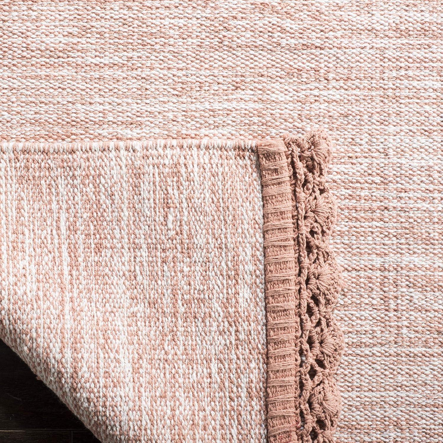 Montauk MTK615 Hand Woven Indoor Area Rug - Peach - 5'x8' - Safavieh