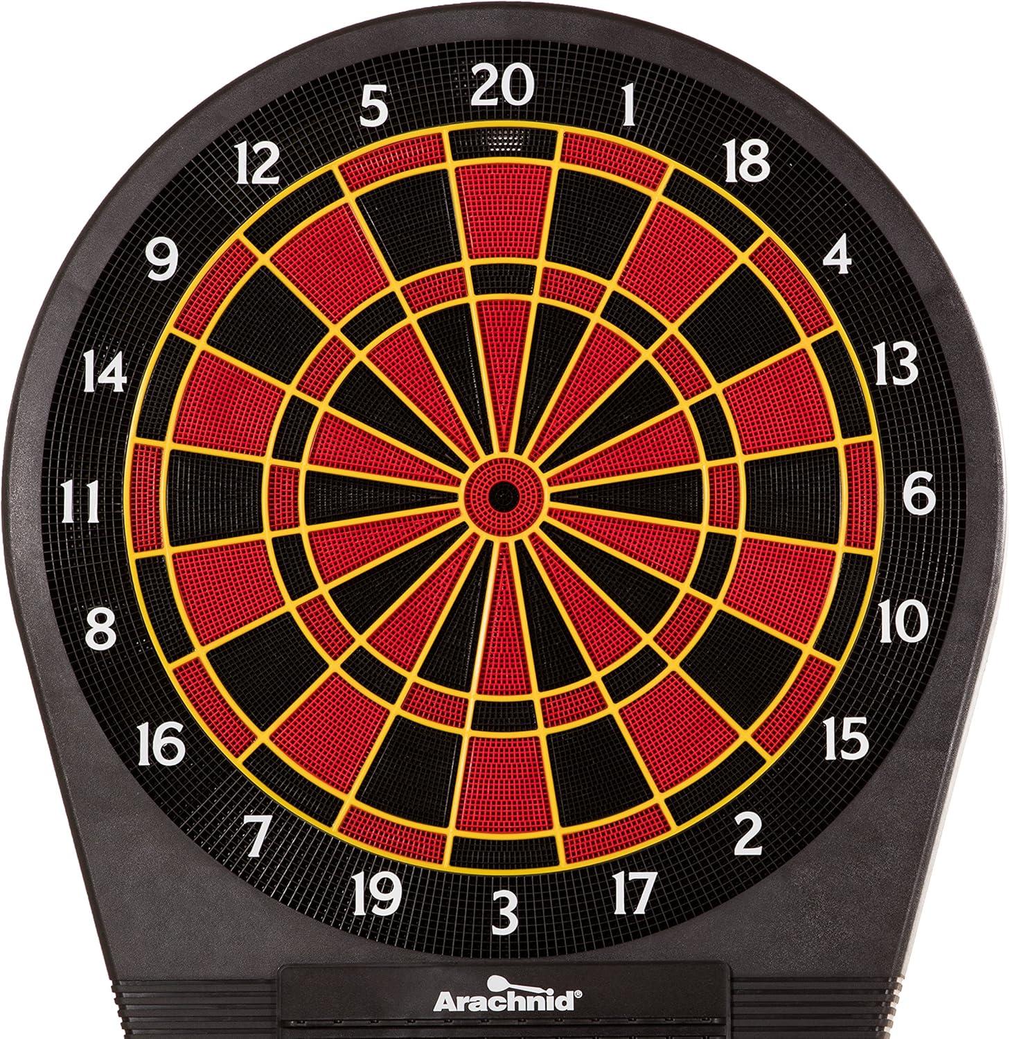 Arachnid Cricket Pro 750 Electronic Dartboard Features 36 Games with 175 Variations for up to 8 Players