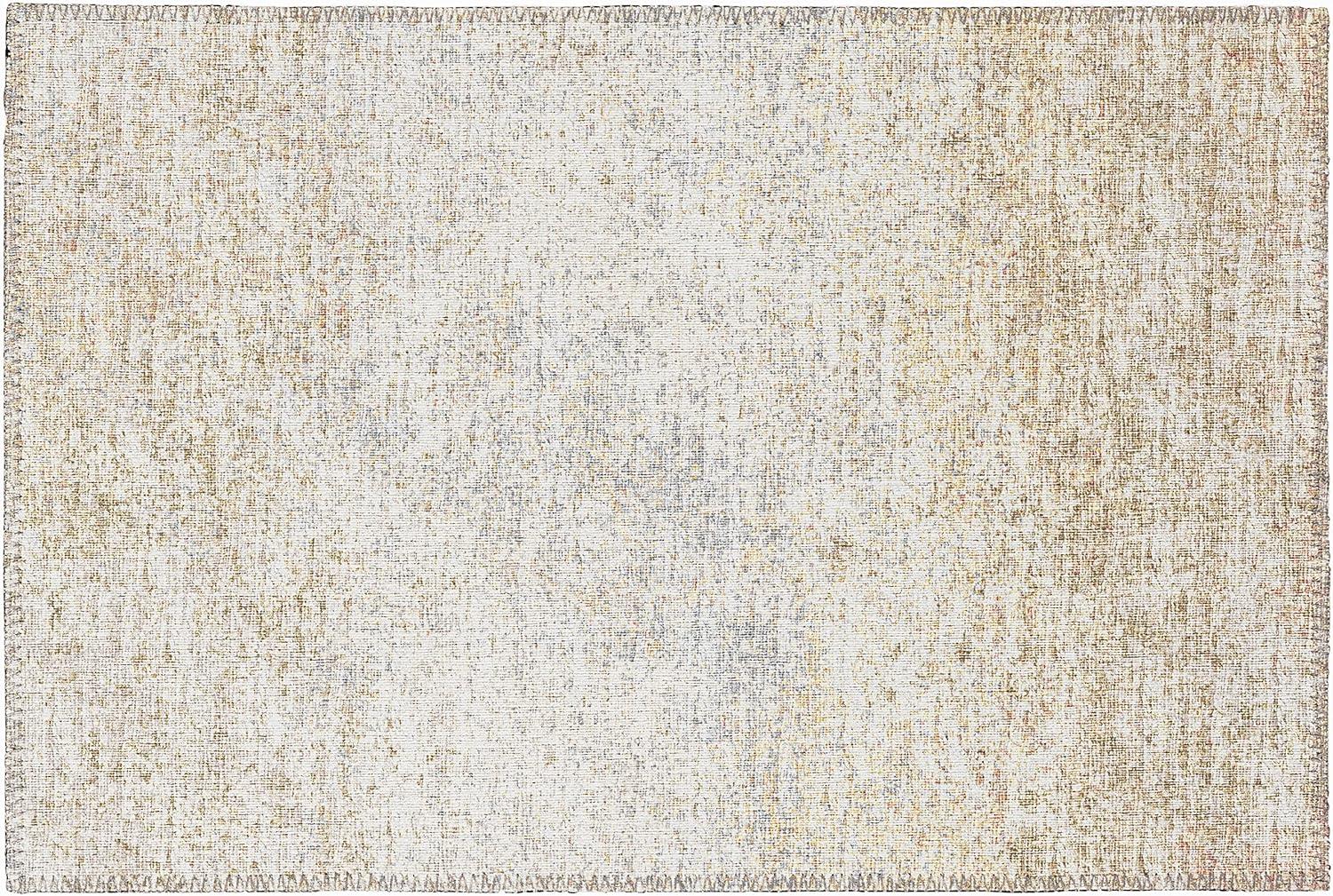 Rylee Beige Chenille Flat Woven Indoor/Outdoor Rug