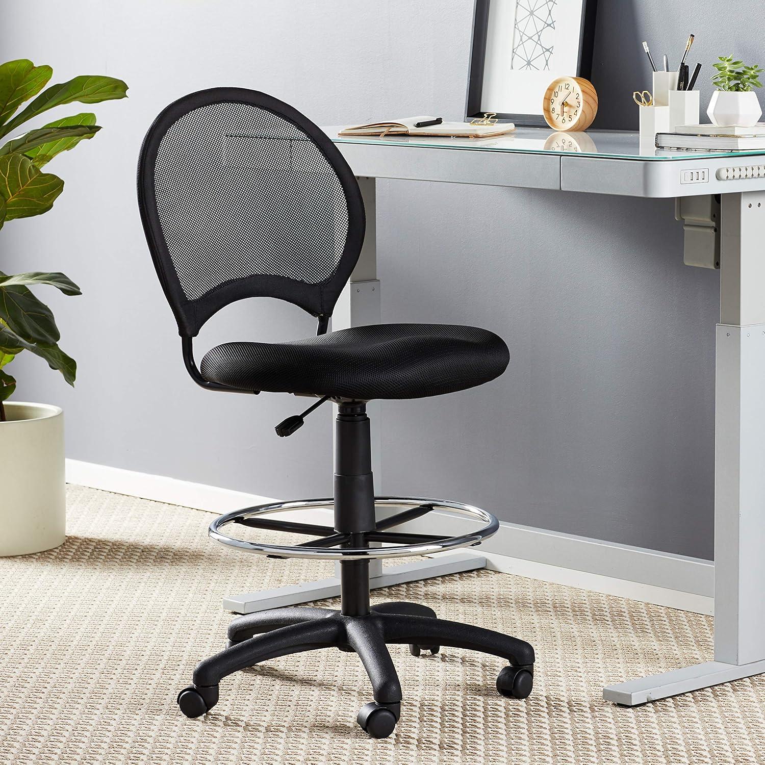 Boss Office Products Mesh Drafting Chair