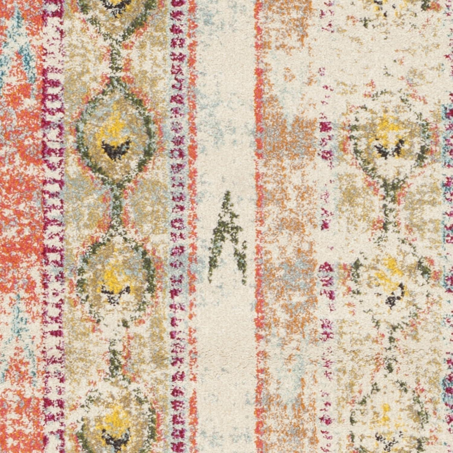 Monaco MNC222 Power Loomed Indoor Area Rug - Multi - 9'x12' - Safavieh