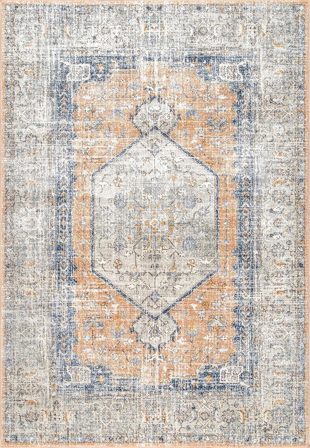 Nuloom Jacquie Vintage Floral Indoor Area Rug