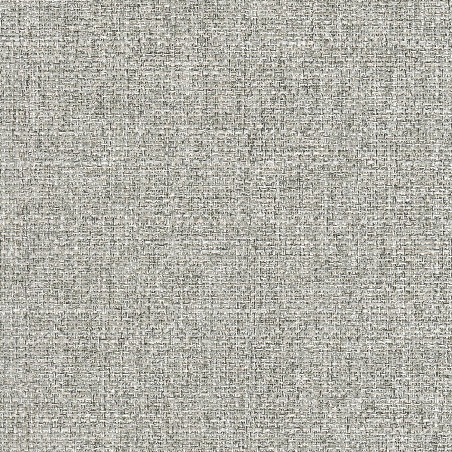 Modern Accent Chair Gray Woven - HomePop: Upholstered, Metal Legs, Matte Black Finish