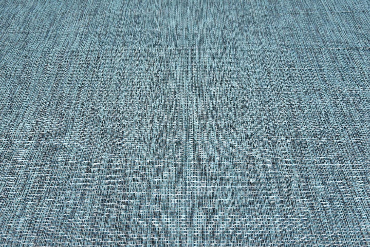 Unique Loom Outdoor Solid Solid Woven Area Rug