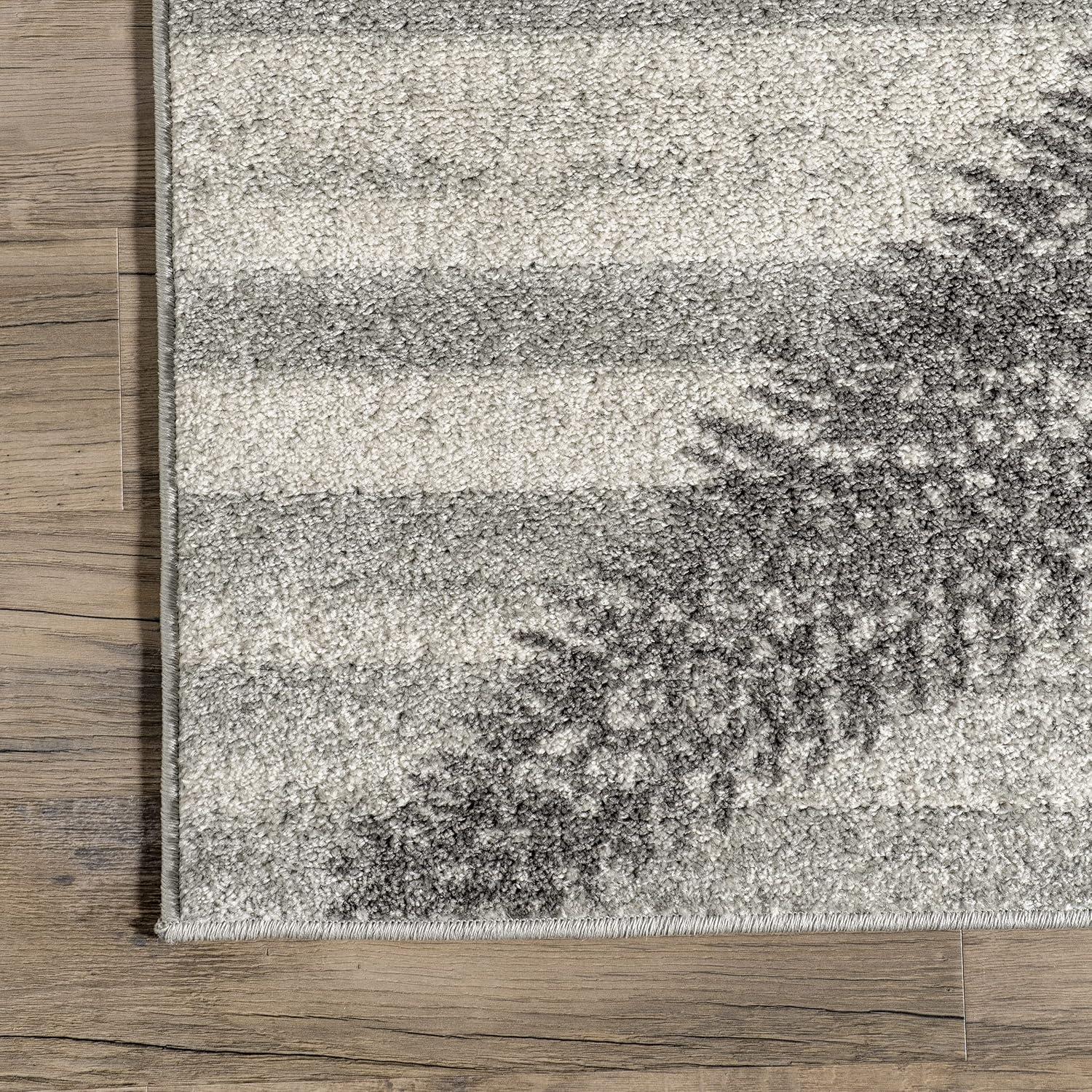 Nuloom Starfish Animal Print 4x6 Indoor Area Rug for Living Room Bedroom Dining Room Kitchen, Grey/Blue