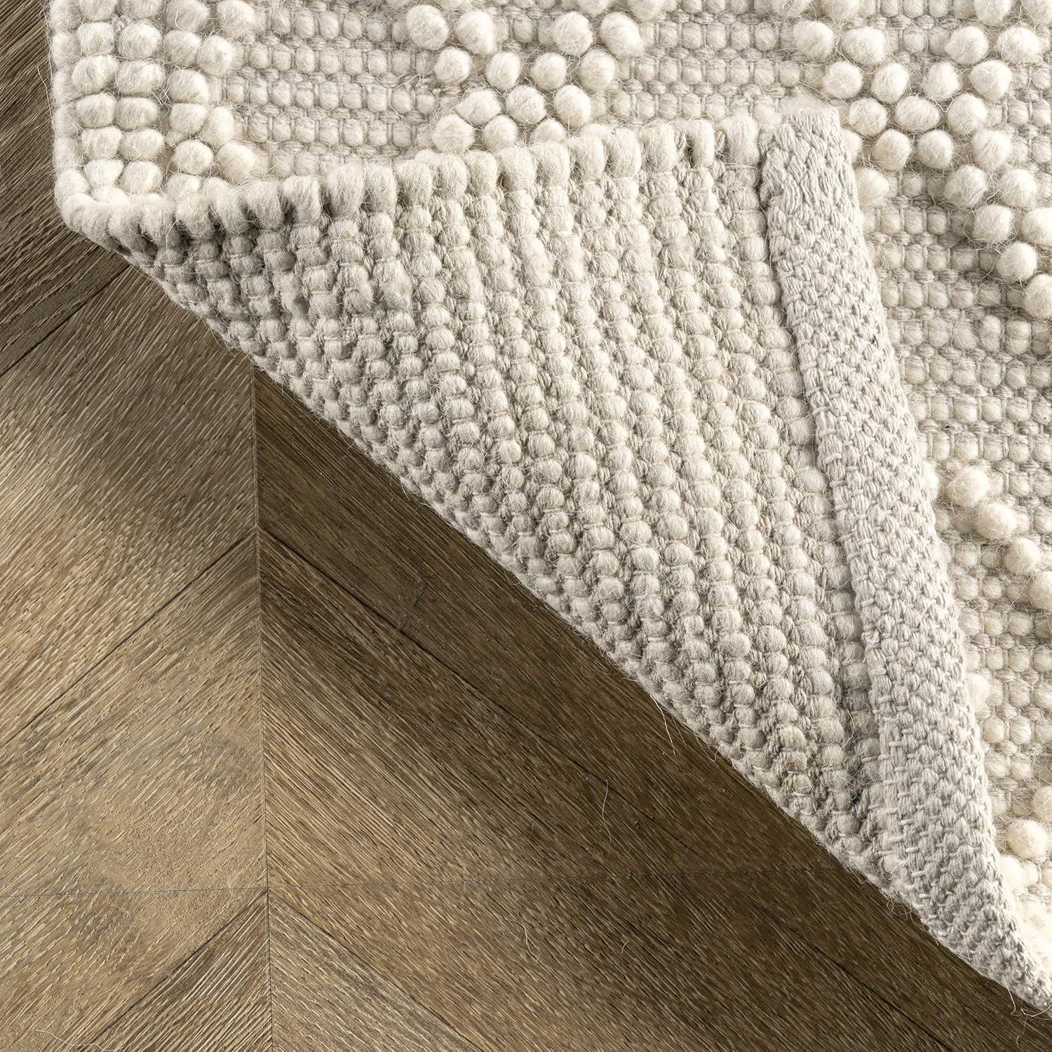 Nuloom Contemporary Trellis Natti Indoor Area Rug, 4' x 6', Ivory