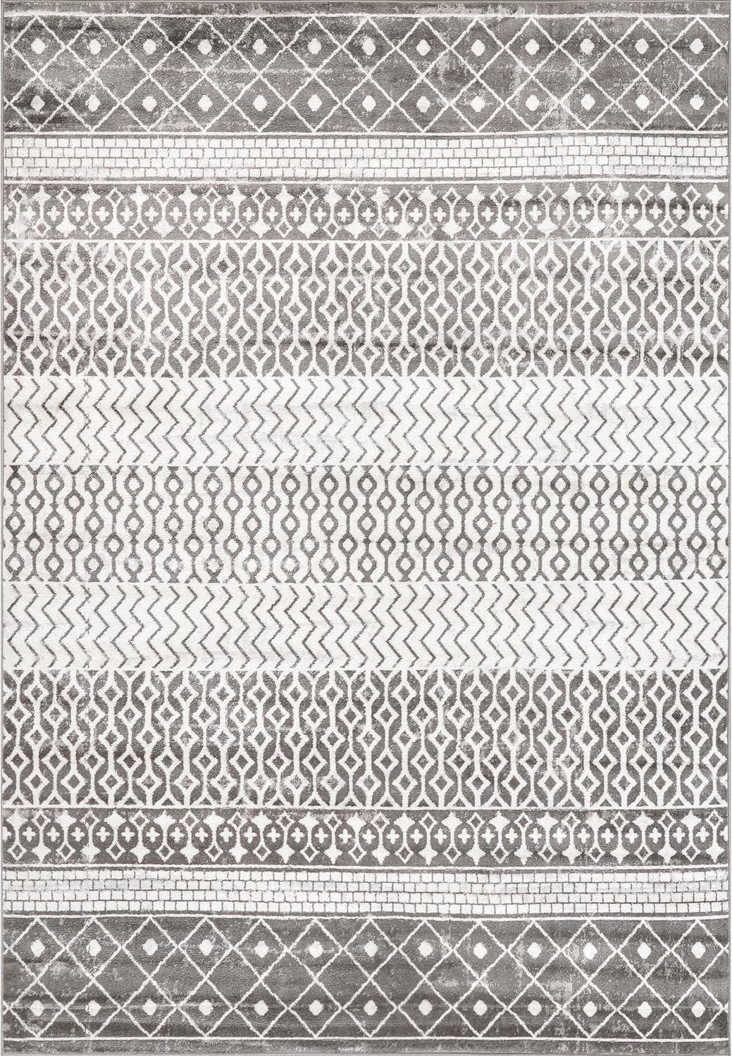 Nuloom Kimberly Transitional Moroccan Banded Indoor Area Rug