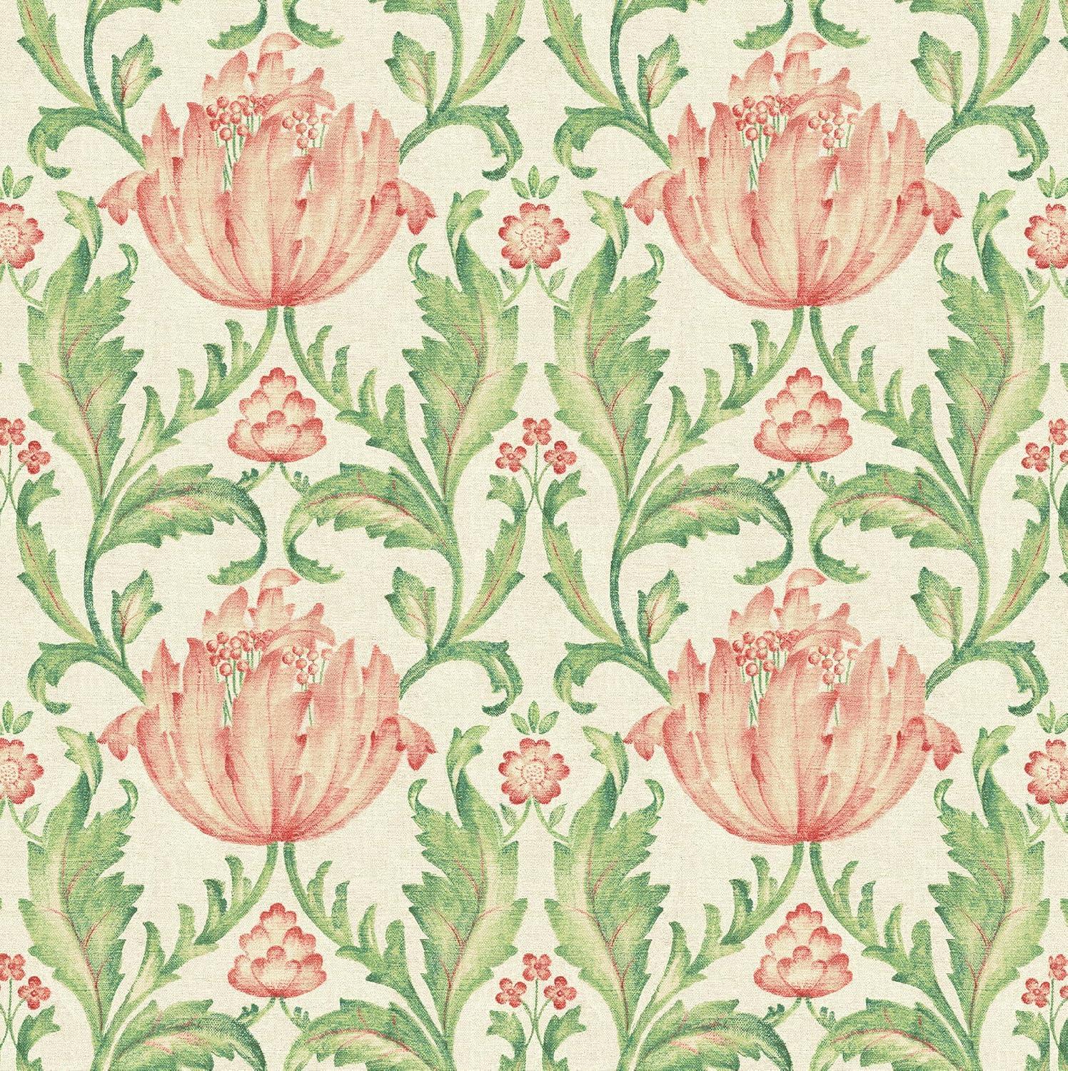 Spring Floral Self-Adhesive Vinyl Wallpaper, 20.5" x 216"