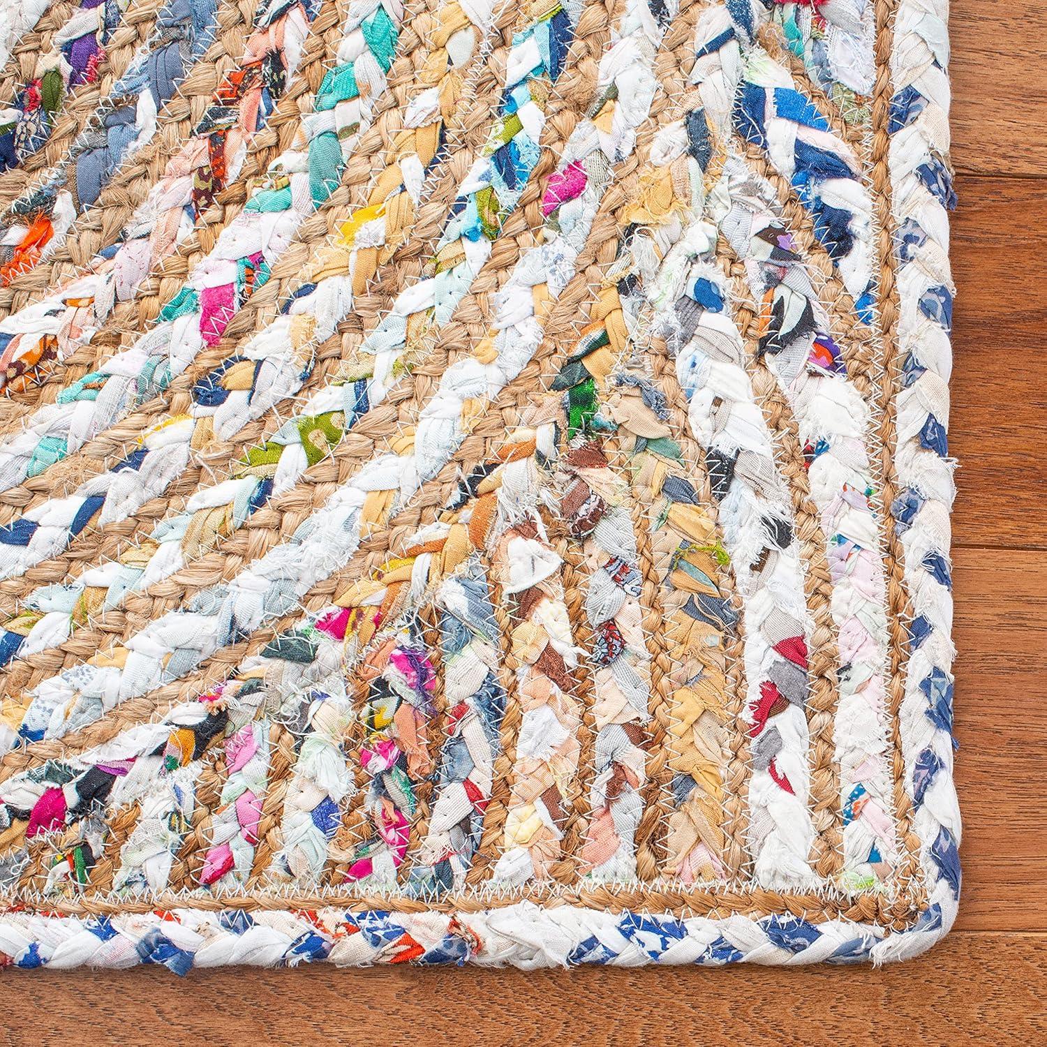 Cape Cod CAP202 Woven Indoor Area Rug - Beige/Multi - 2'x3' - Safavieh