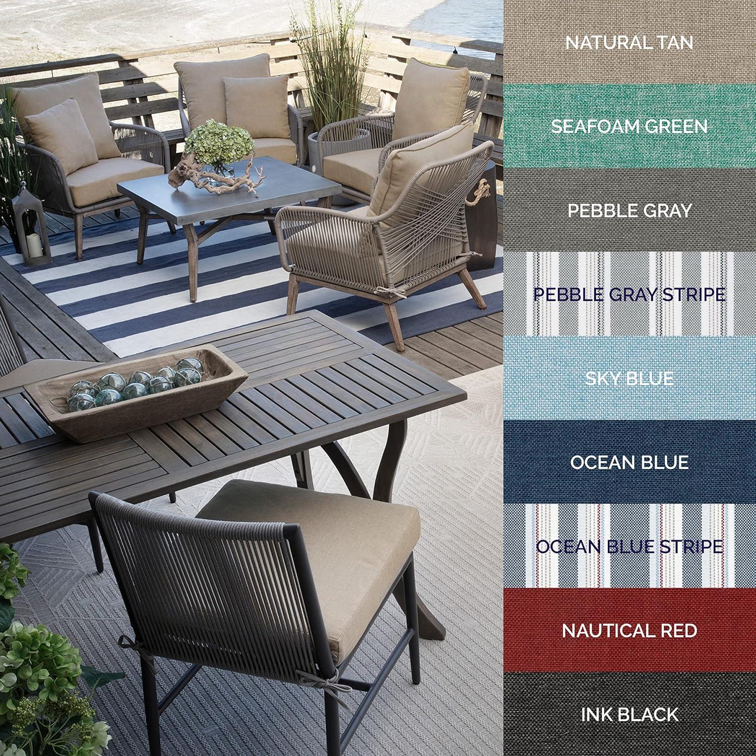 Arden Selections Oceantex Outdoor Adirondack Chair 2.5" Cushion