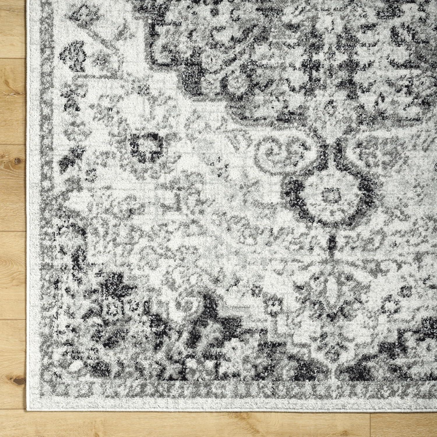 Livabliss 2'x3' Abby Traditional Rugs Cream: Stain & Fade-Resistant, Medium Pile, Indoor, Polypropylene