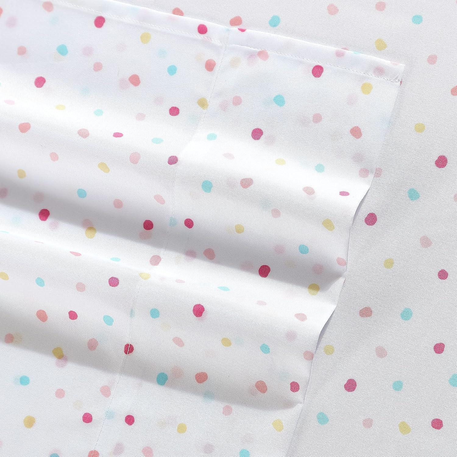 Laura Ashley Confetti 100% Microfiber Sheet Set