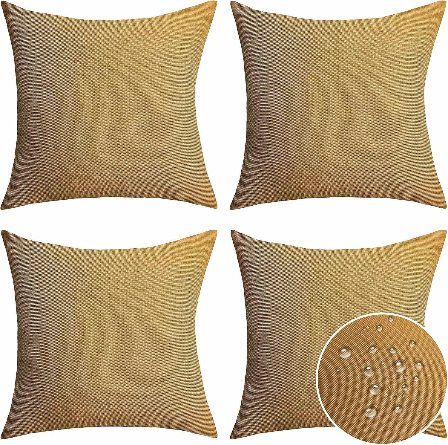 Deconovo Reversible Pillow Cover (Set of 4)
