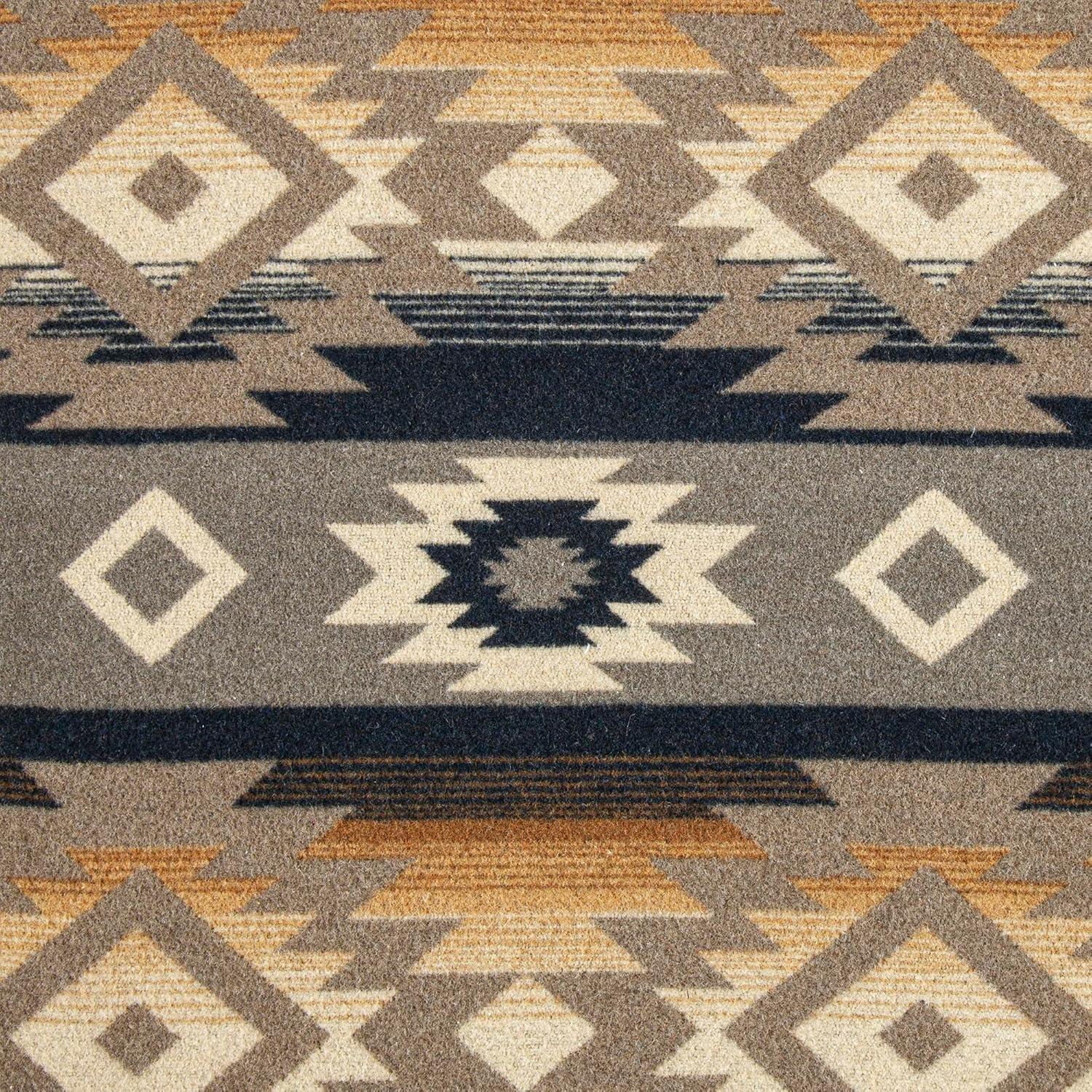 Paseo Road by HiEnd Accents Taos Wool Blend Yarn Dye Aztec Design Southwestern Lodge Throw Pillow
