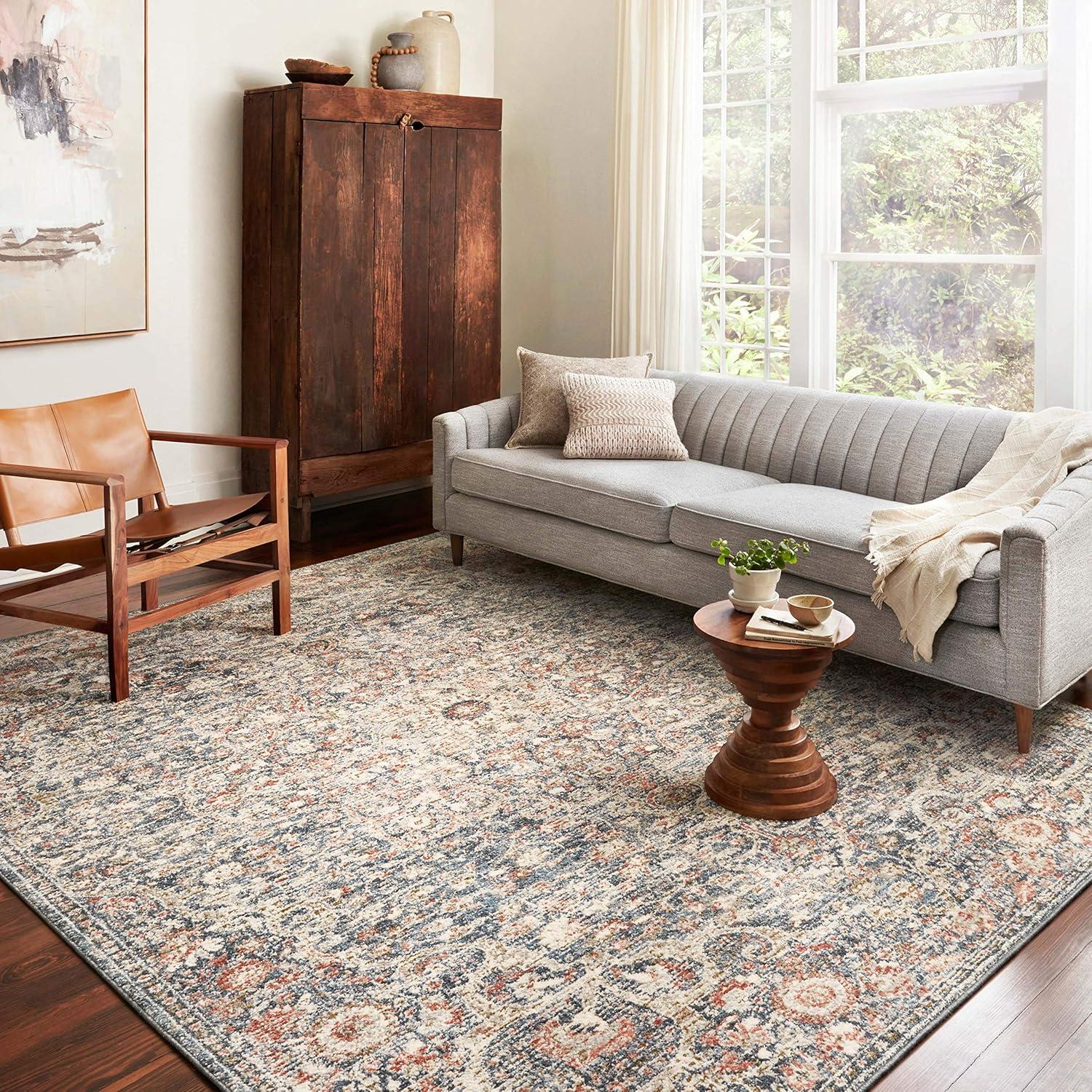Loloi II Saban SAB-02 Oriental Rust / Beige Area Rug 2'-7" x 4'