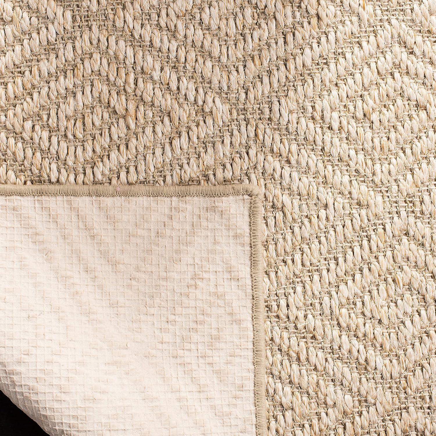 Palm Beach PAB360 Power Loomed, Jacquard Weave Indoor Accent Rug - 3'x5' - Beige/Beige - Safavieh