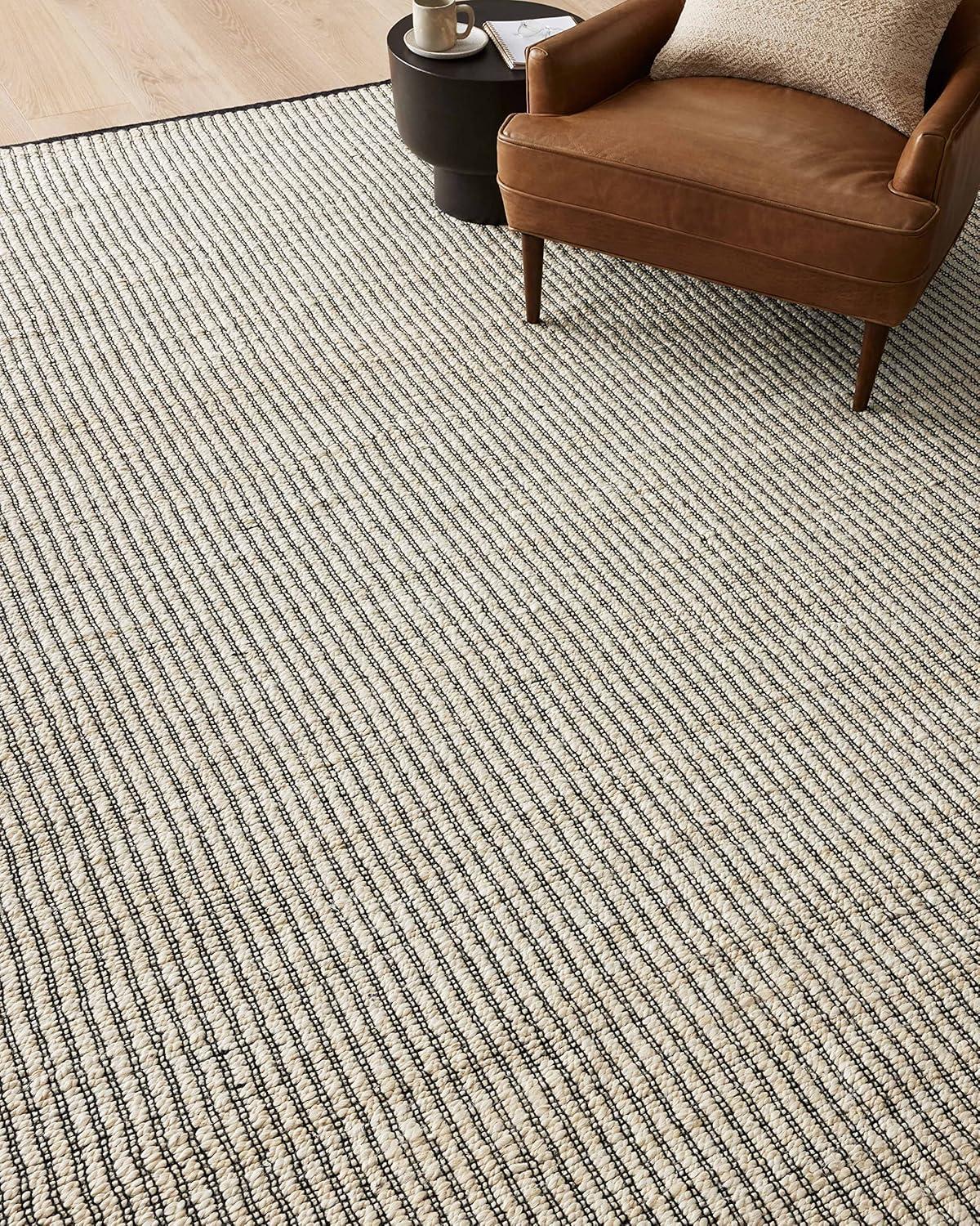 Angela Rose x Loloi Colton Ivory / Black Area Rug