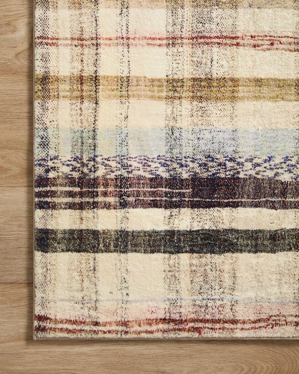 Humphrey Rug by Chris Loves Julia x Loloi - Ivory and Multi / 2' x 5'
