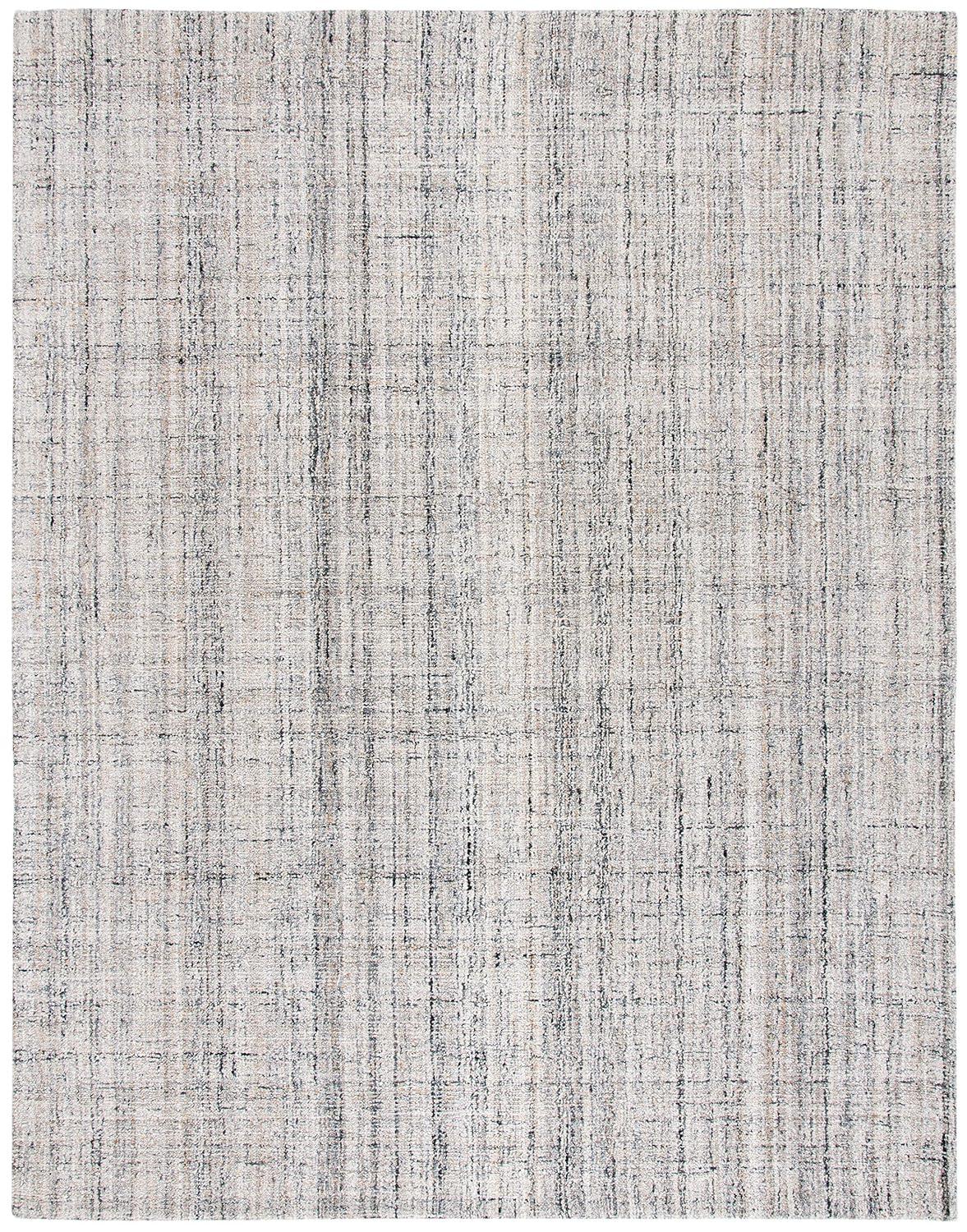 Abstract ABT141 Handmade Indoor Area Rug - Camel/Black - 8'x10' - Safavieh