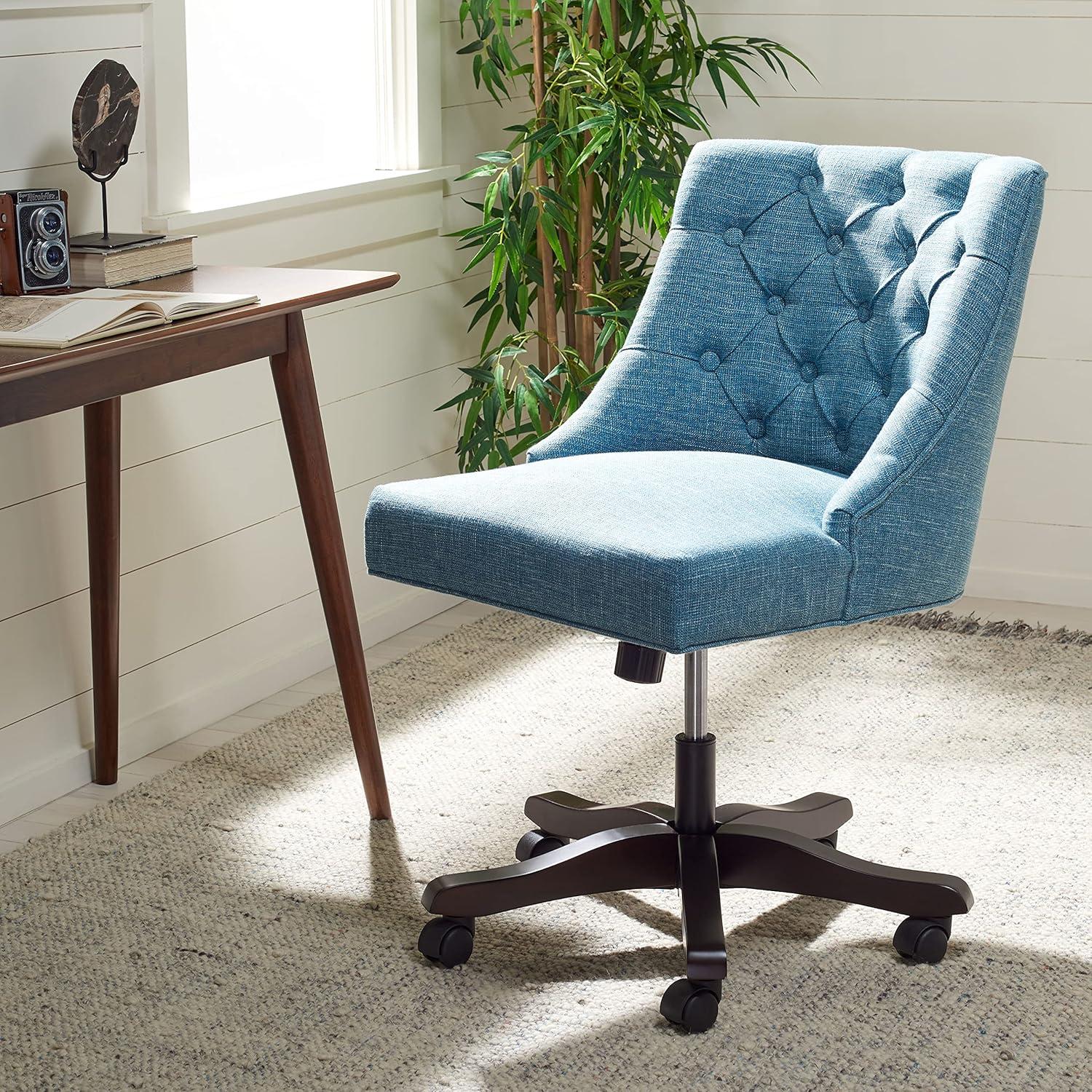 Soho Tufted Swivel Desk Chair  - Safavieh