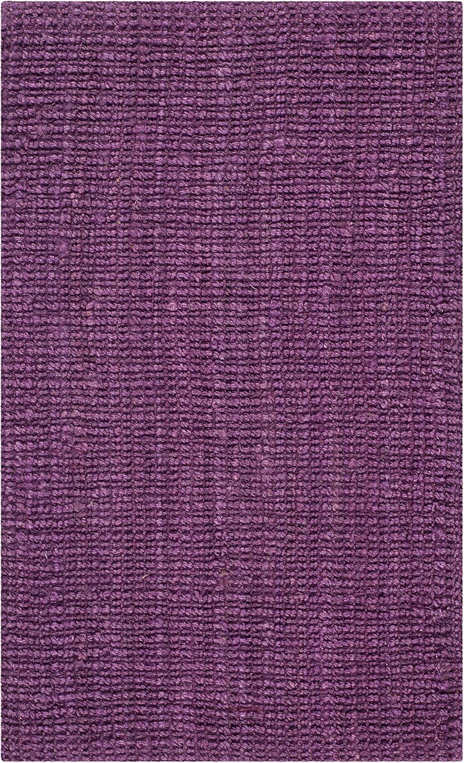 Natural Fiber NF447 Hand Woven Indoor Accent Rug - Purple - 2'x3' - Safavieh.