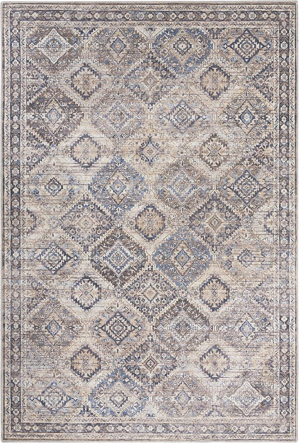 Nicole Curtis Machine Washable Series 1 Vintage Persian Indoor Rug