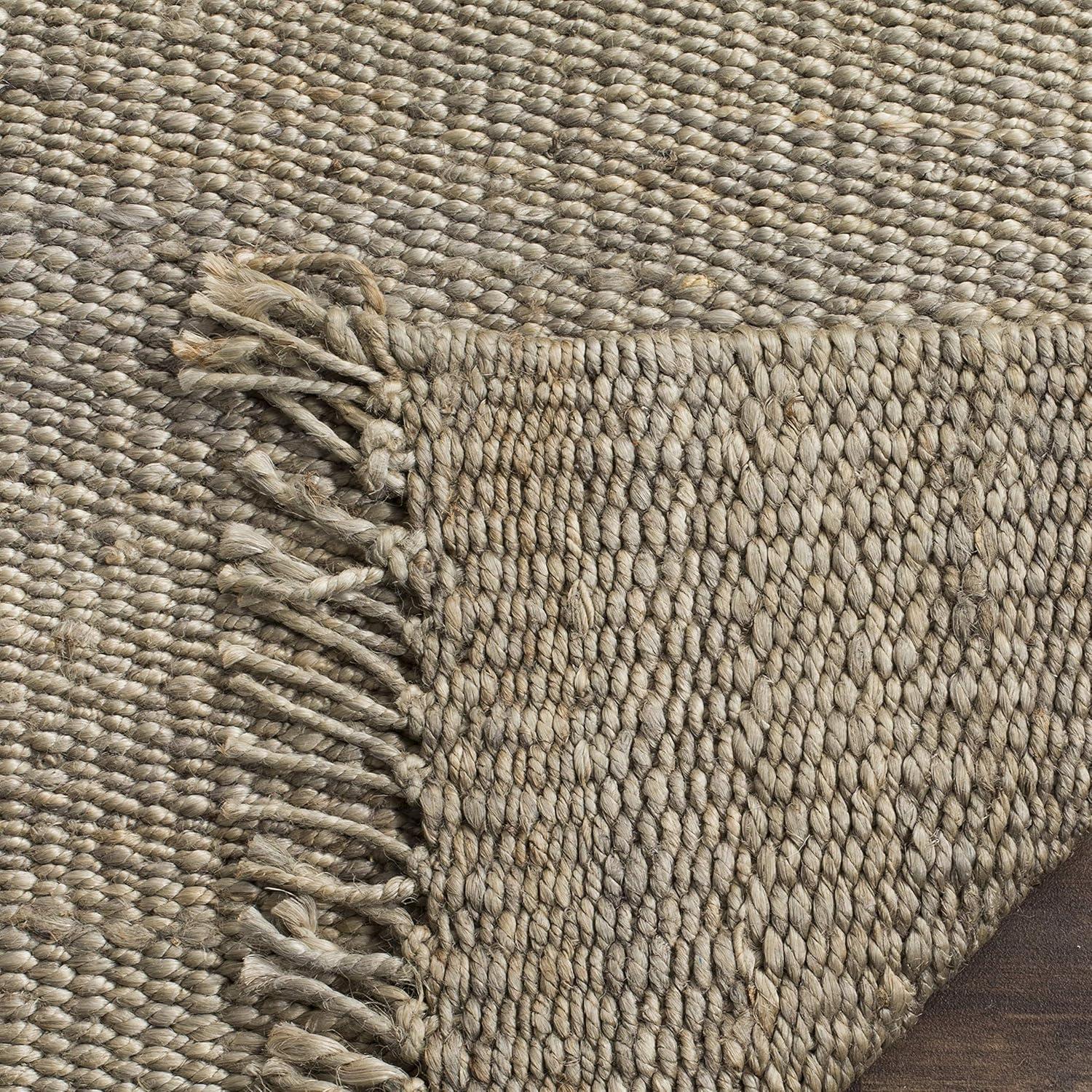 Natural Fiber NF368 Hand Woven Accent Rug - Grey - 2'x3' - Safavieh.
