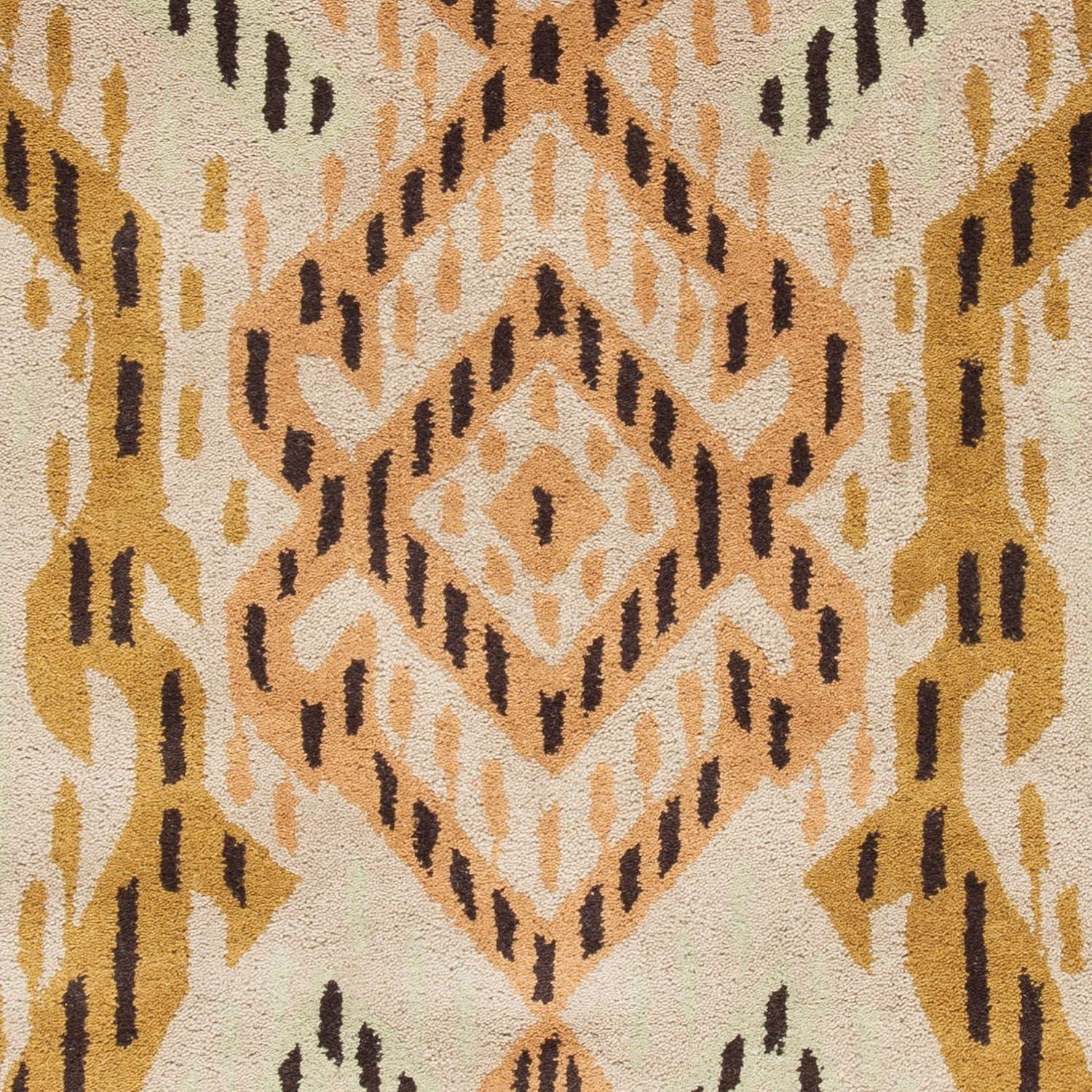 Dakota Fields Eaton Wyndham Hand Tufted Wool Geometric Rug