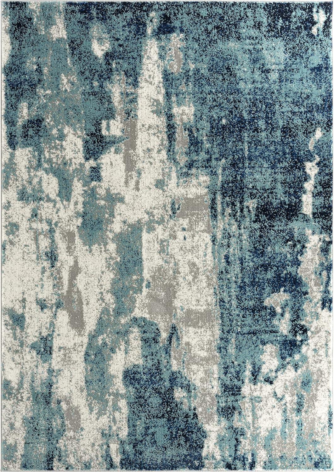 Luxe Weavers Modern Abstract Art Area Rug