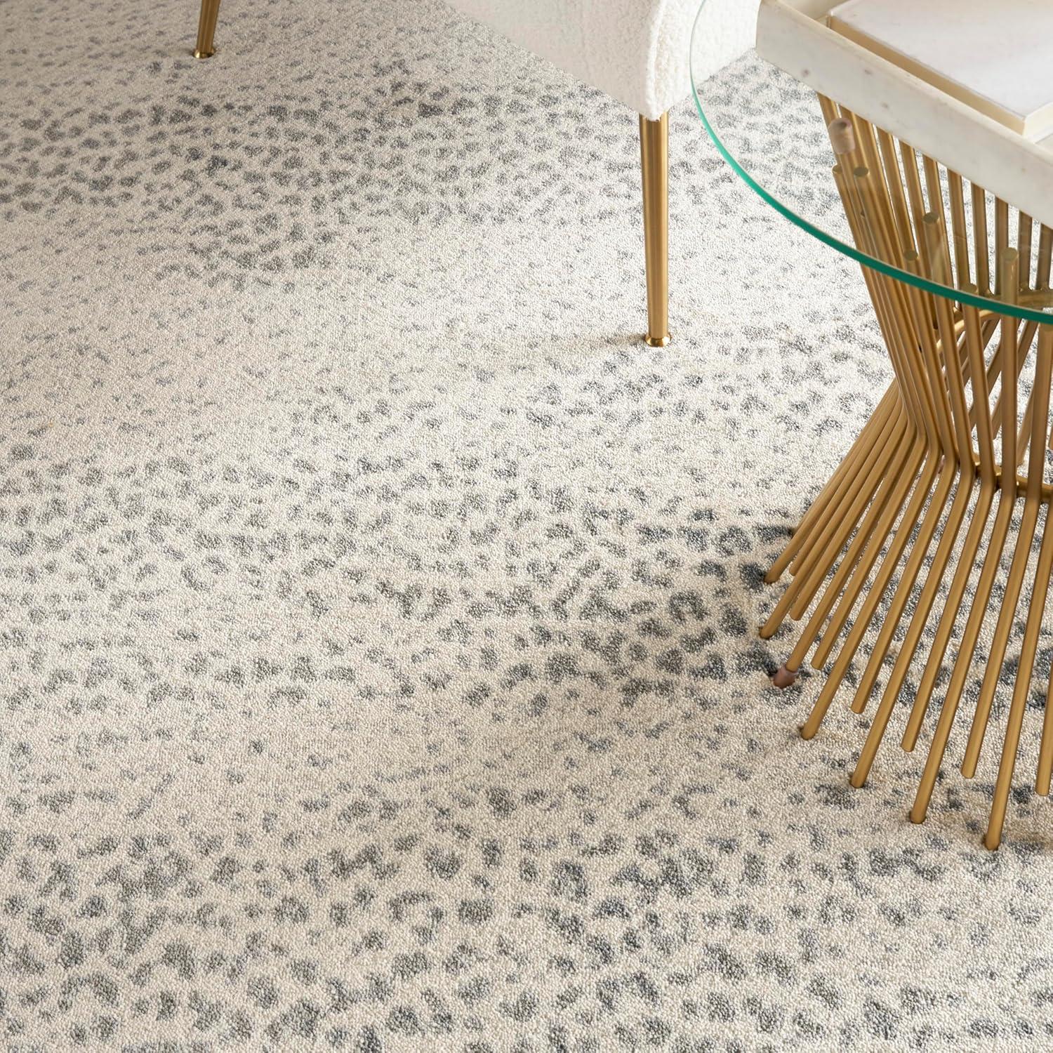 Nourison Elegance Modern Abstract Indoor Rug Beige Grey 7'10" x 10'6"