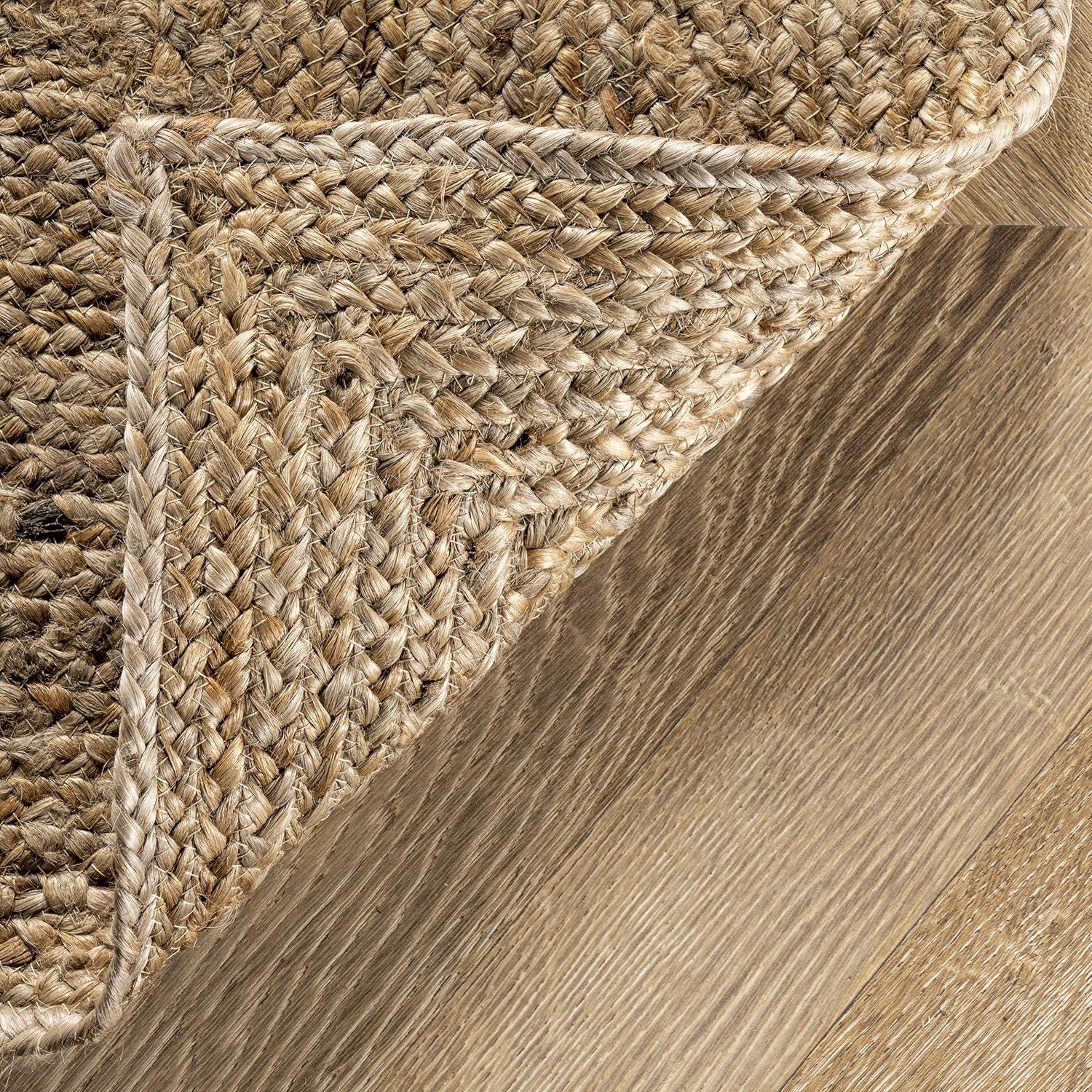 Lauren Liess x Rugs USA Juniper Tiled Jute Area Rug