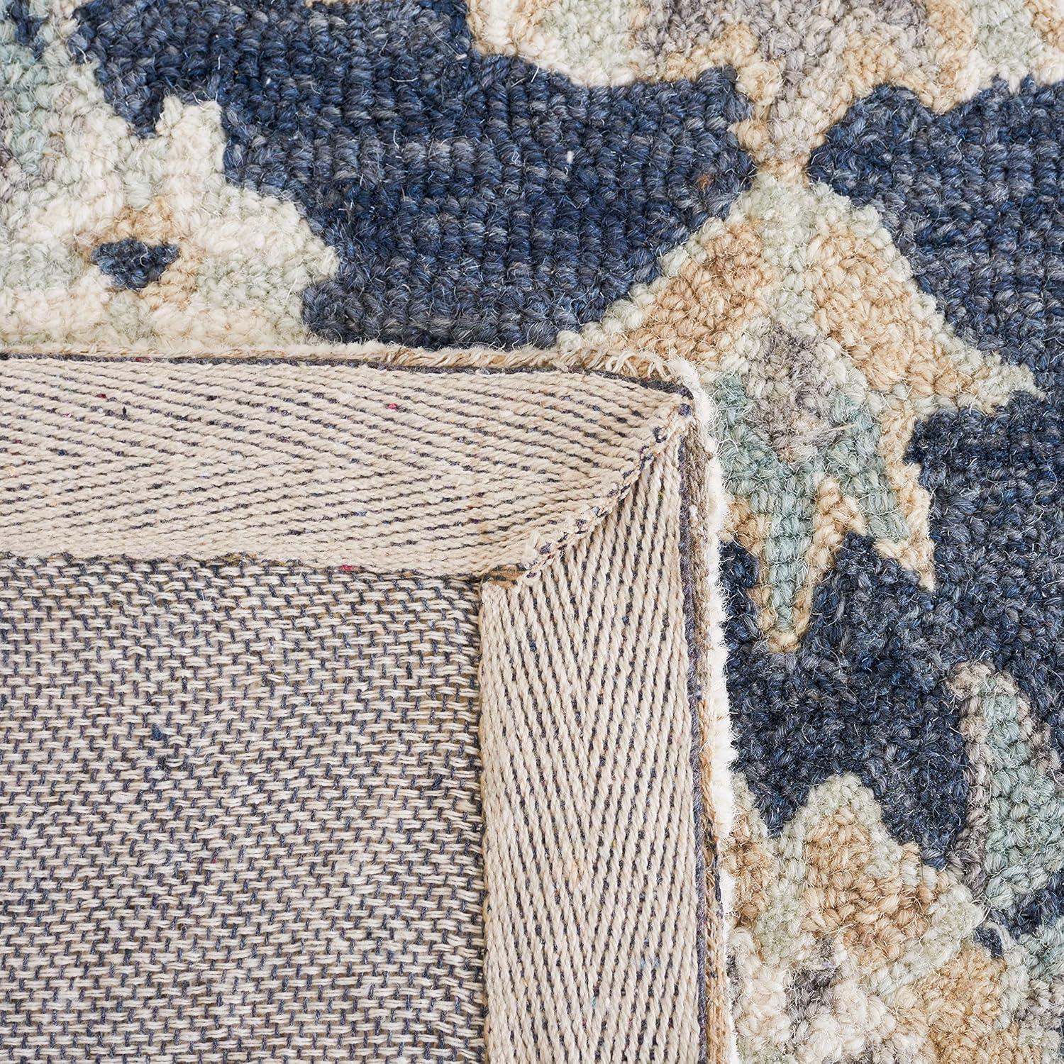 Martha Stewart Rugs Martha Stewart Hand Tufted 80% Wool And 20% Cotton Damask Rug