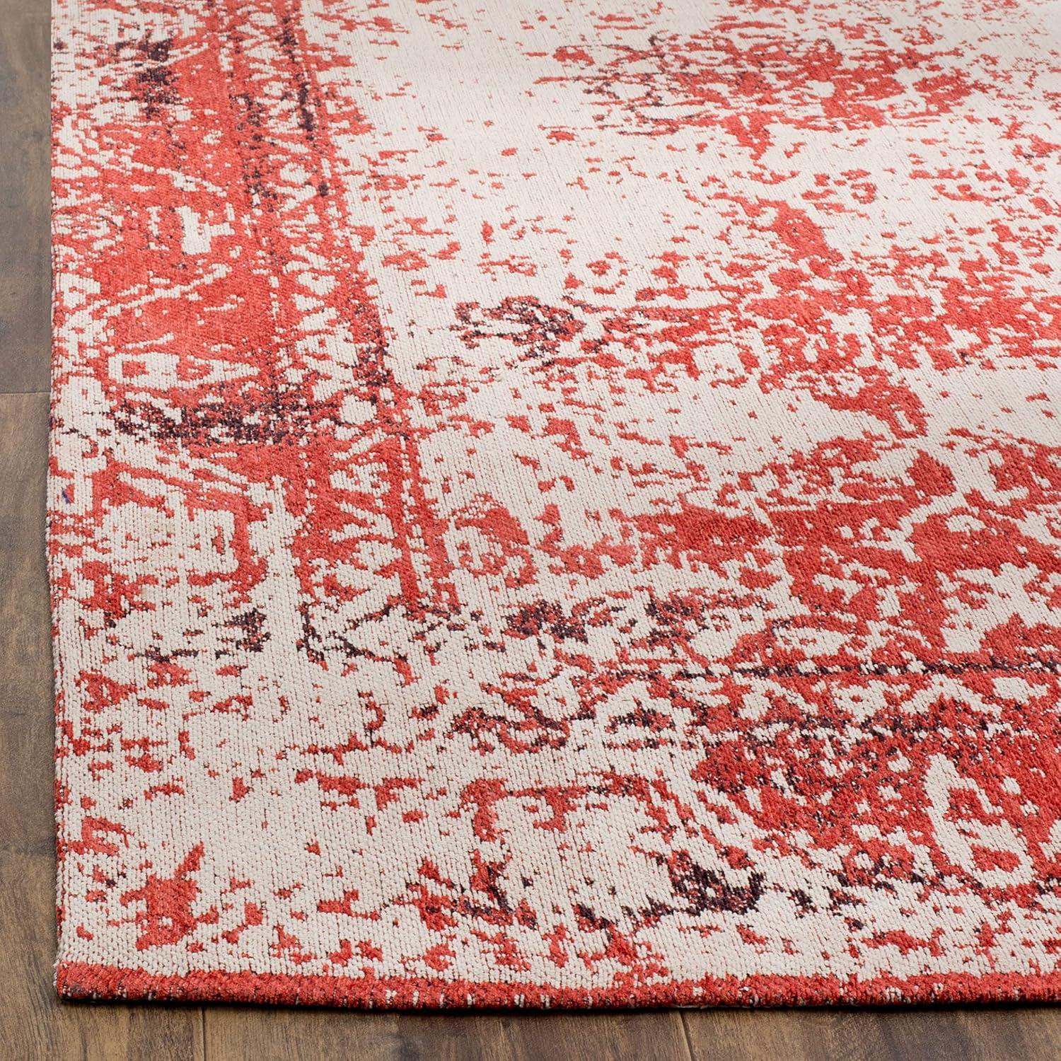 Classic Vintage CLV125 Power Loomed Area Rug - Red - 5'x8' - Safavieh.