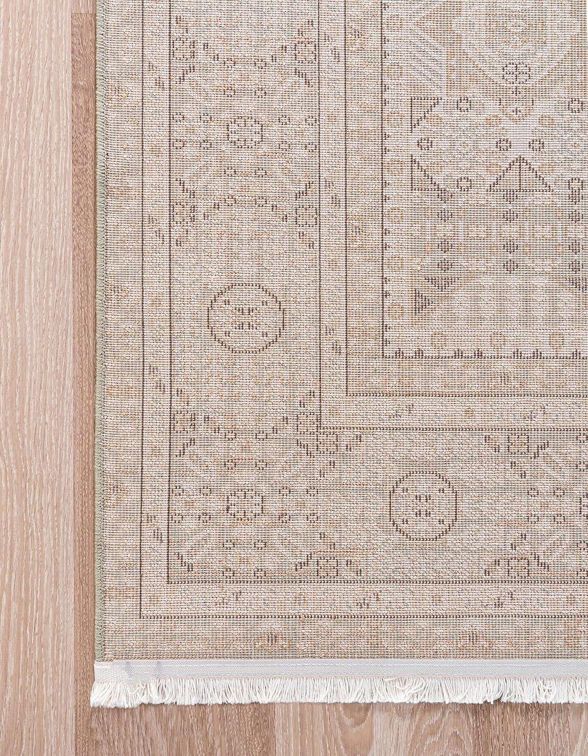 Unique Loom 9' 0 x 12' 0 Light Green Palace Taj Area Rug