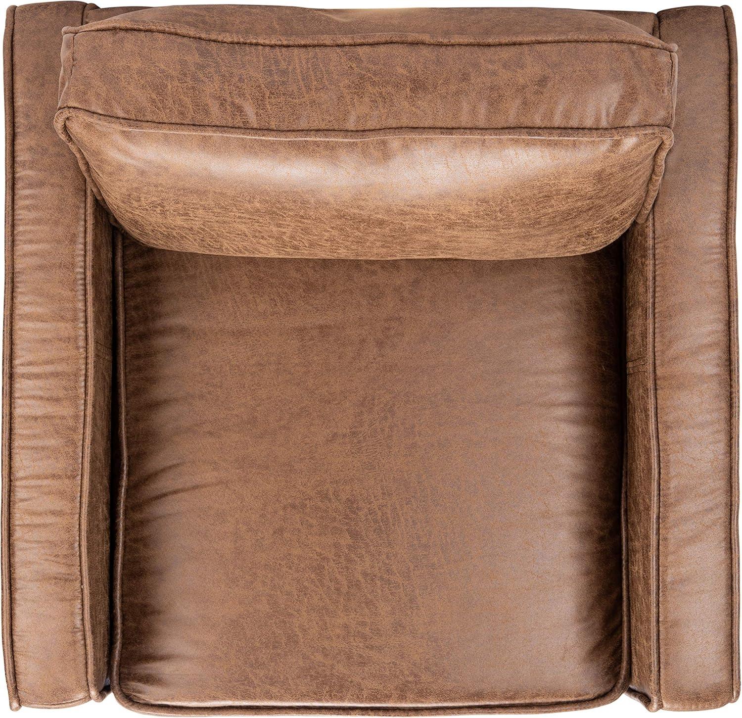 Paityn Accent Chair - ACH2000 - Brown/Gold - Safavieh