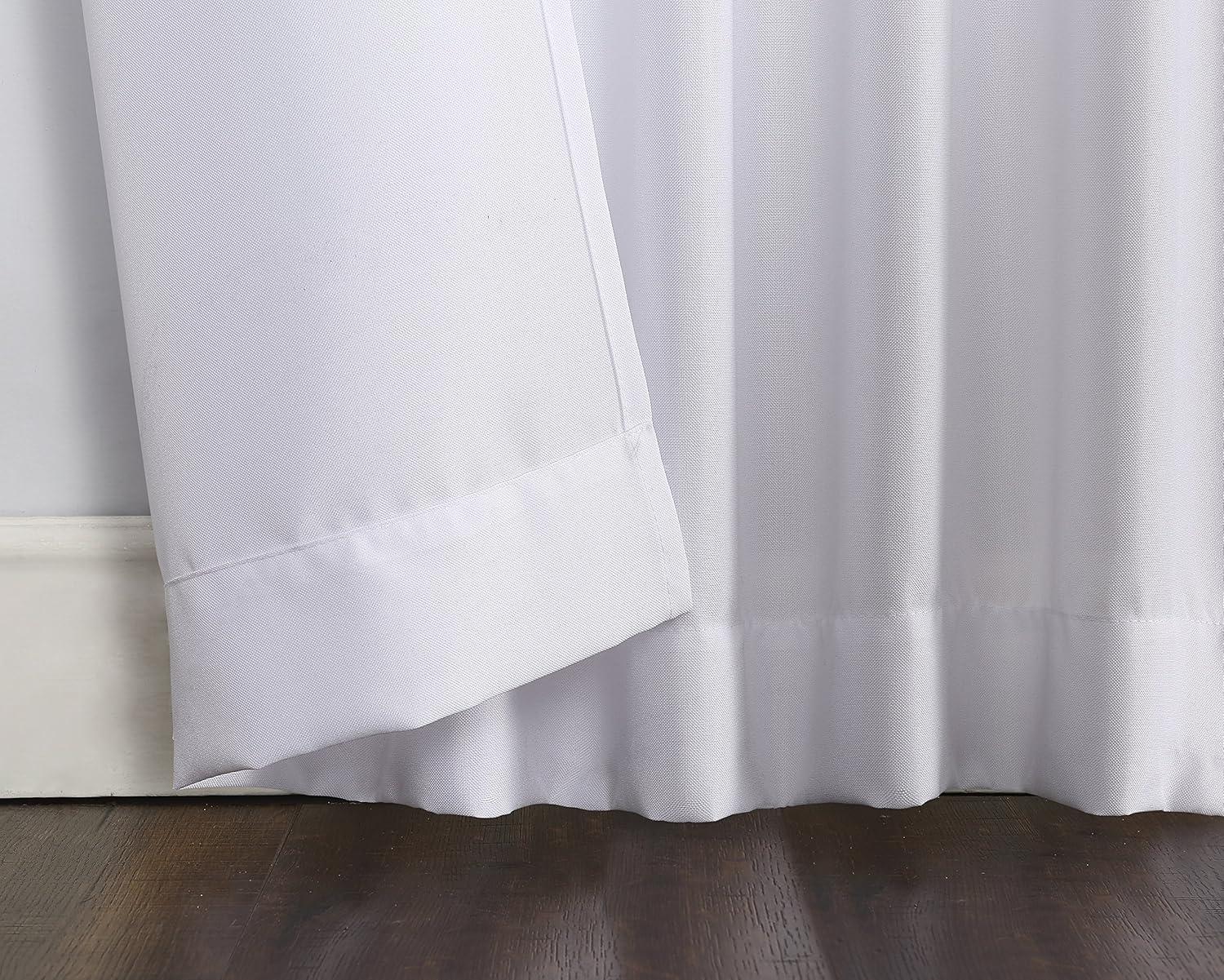 No. 918 Light Filtering Semi-Sheer Joshua Heathered Texture Tab Top Curtain Panel