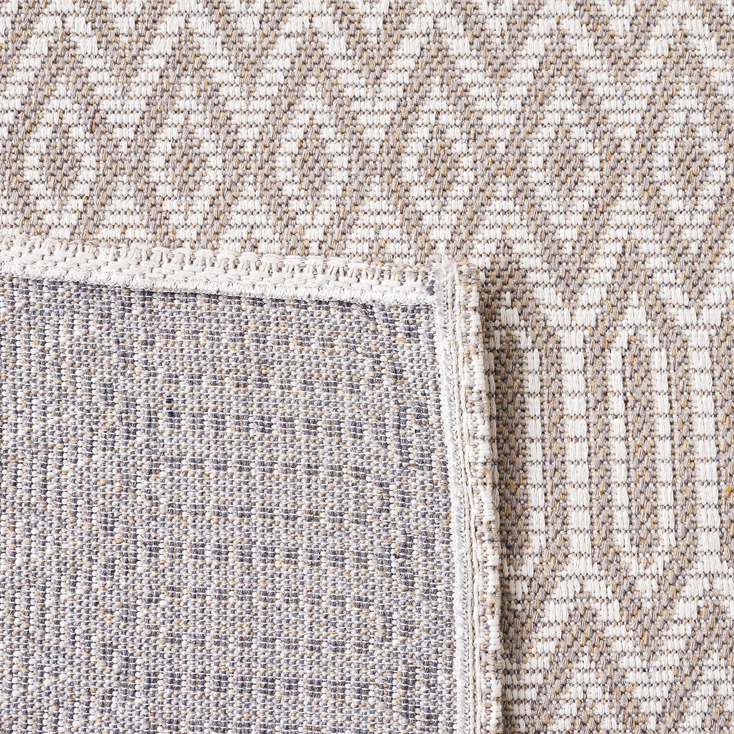 Martha Stewart 405 Cotton Geometric Rug