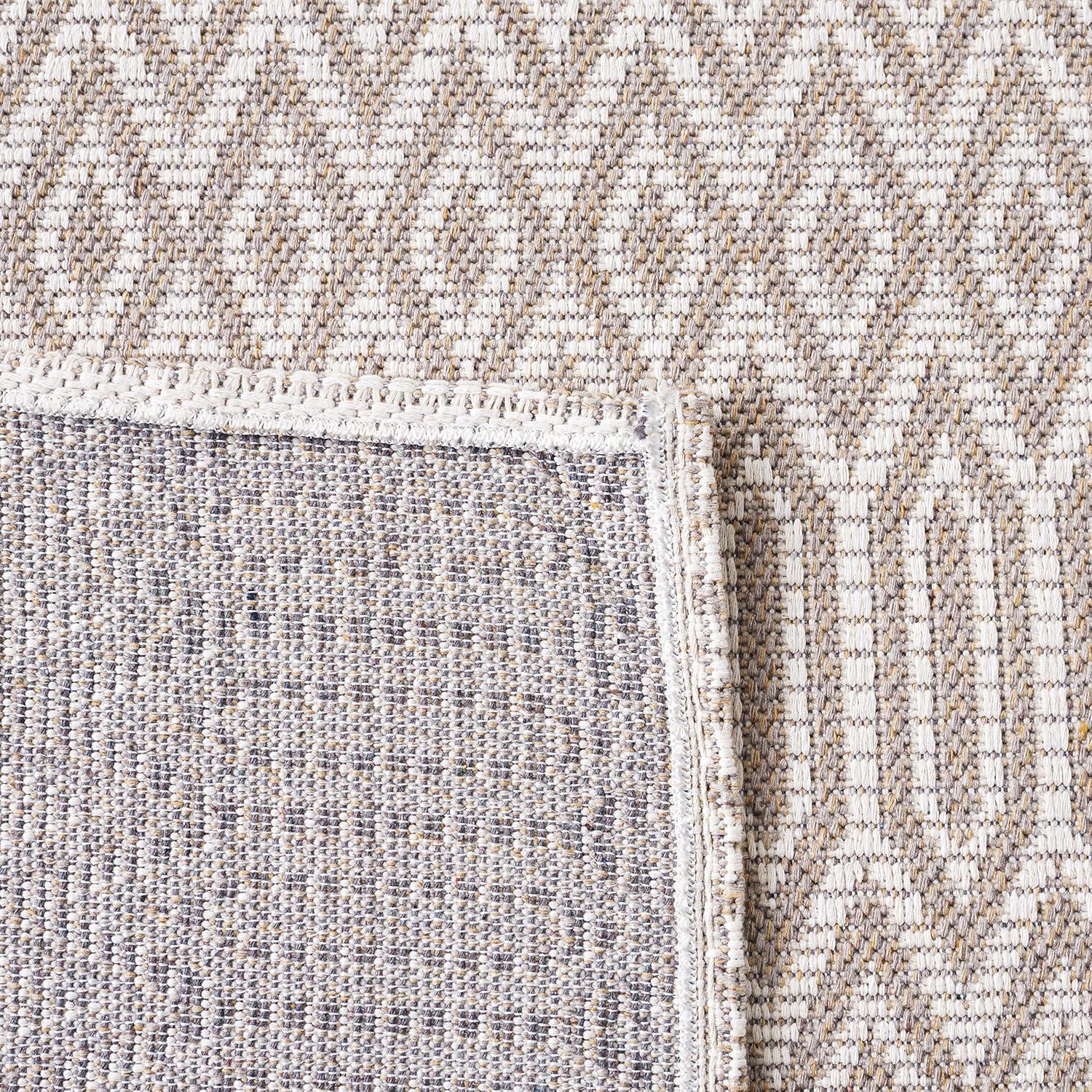 Martha Stewart Rugs Martha Stewart 405 100% Cotton Geometric Rug