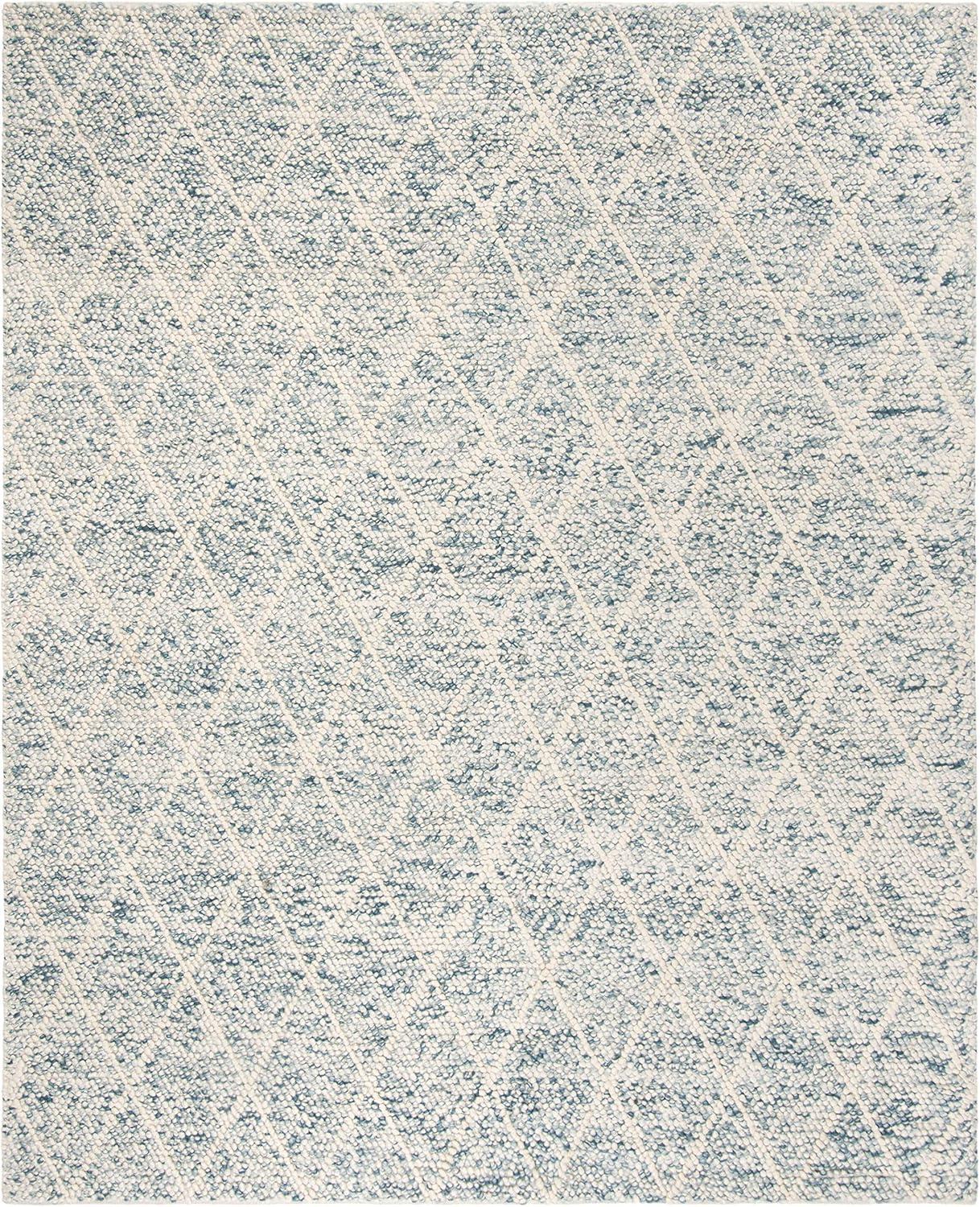 Natura NAT712 Hand Woven Area Rug - Ivory/Blue - 6'x9' - Safavieh.