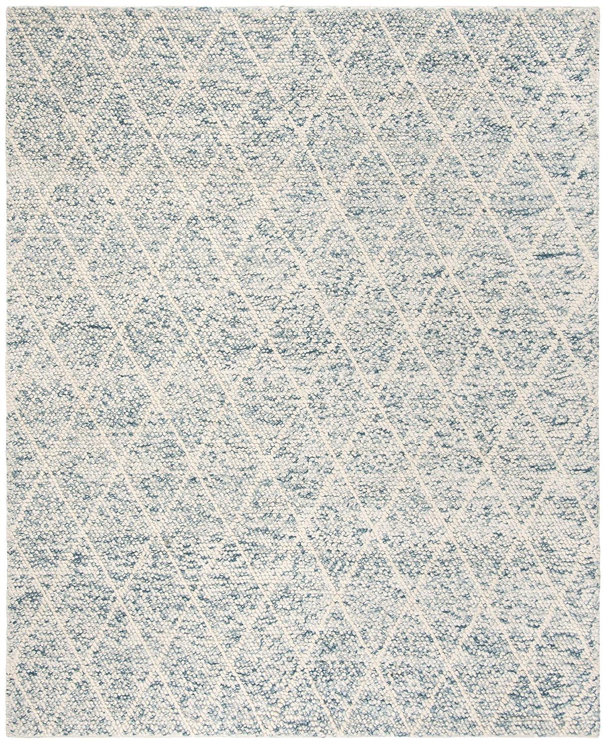 Natura NAT712 Hand Woven Area Rug - Ivory/Blue - 6'x9' - Safavieh.