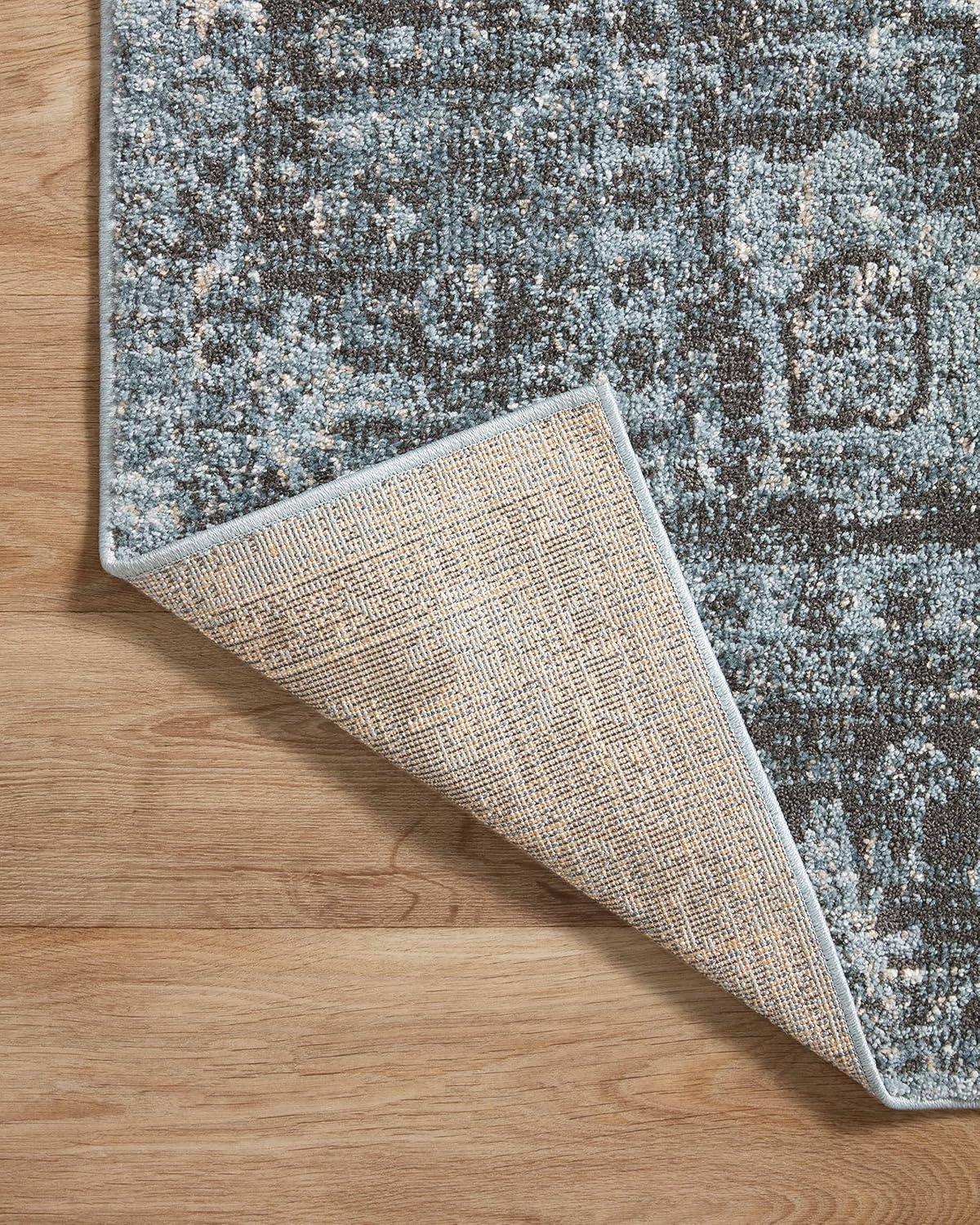 Loloi II Odette Sky / Charcoal 5'-3" x 7'-9" Area Rug