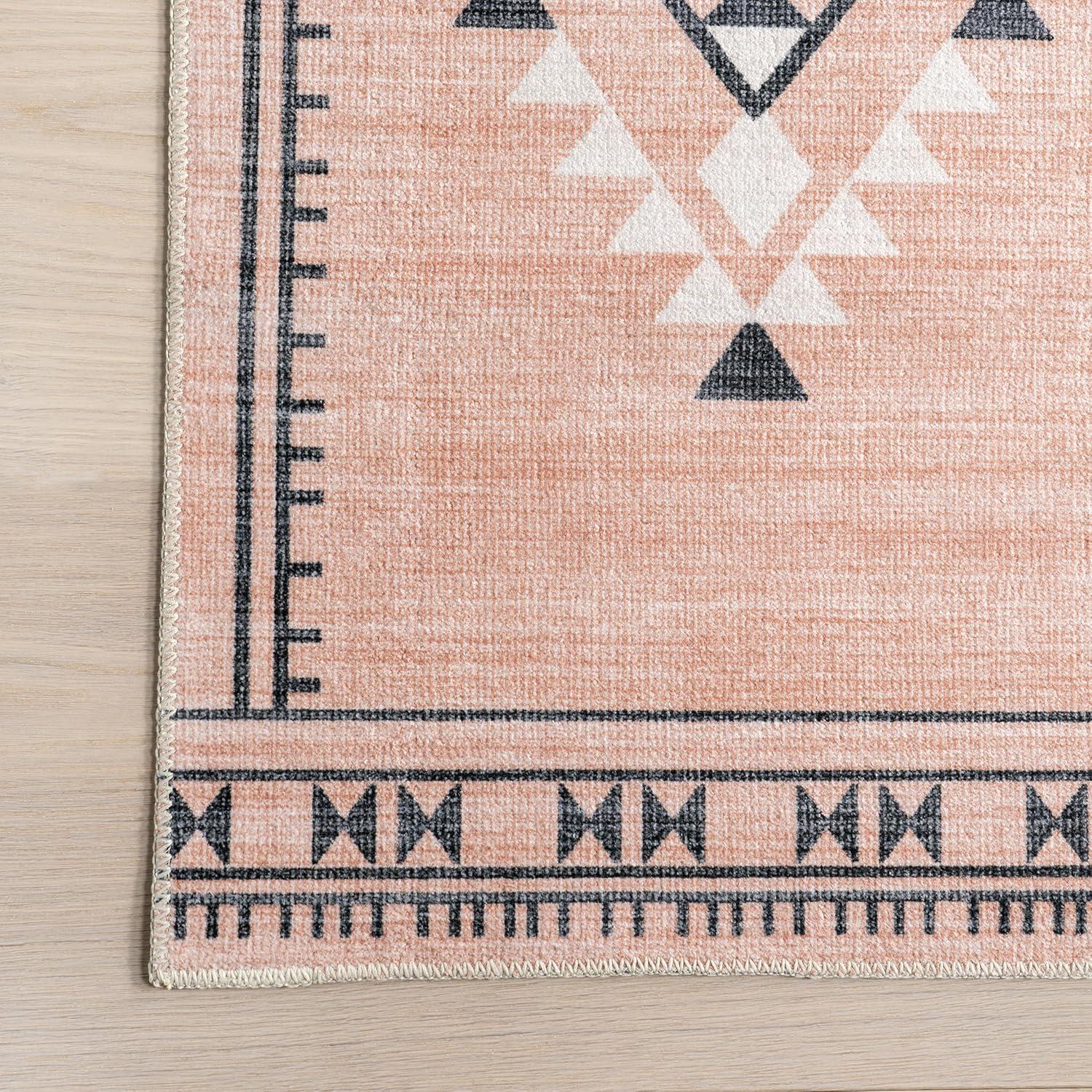 Nuloom Evalyn Southwestern Machine Washable Indoor Area Rug