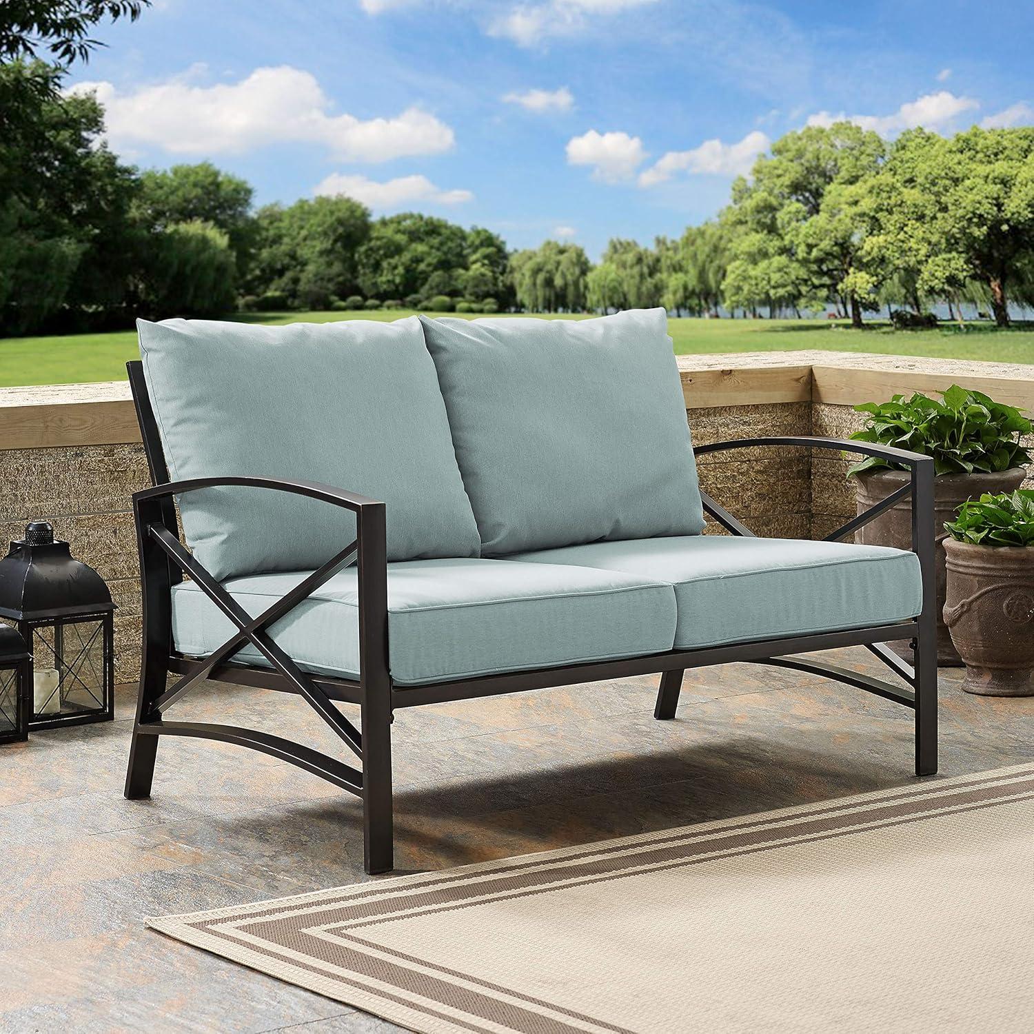 Crosley Kaplan Outdoor Patio Loveseat