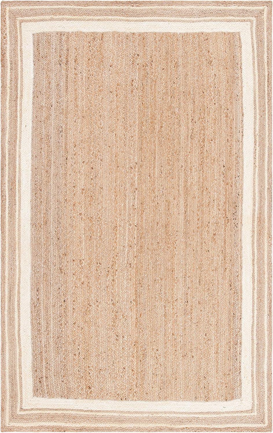 Natural Fiber NF109 Hand Woven Indoor Accent Rug - Ivory/Natural - 3'x5' - Safavieh