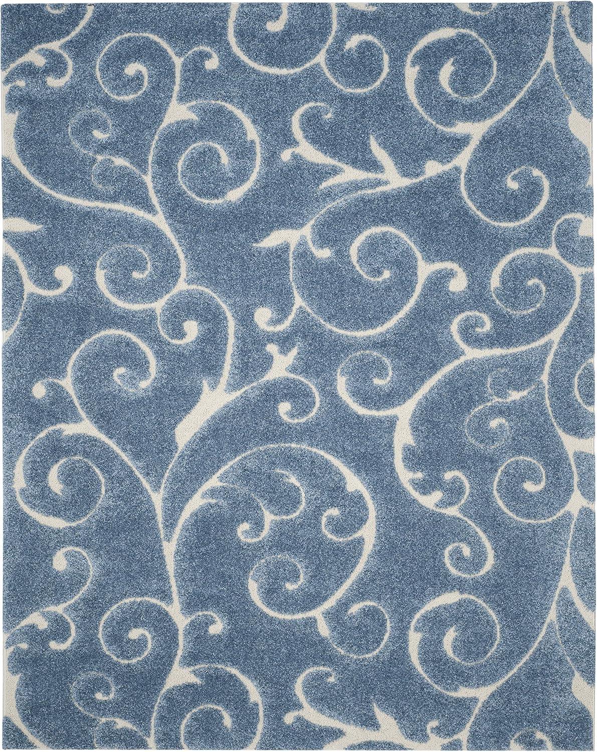 Florida Shag SG455 Power Loomed Area Rug  - Safavieh