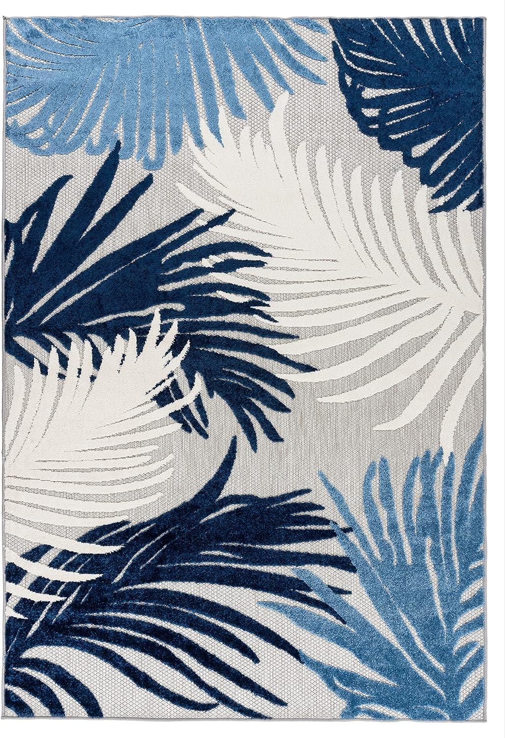 World Rug Gallery Tropical Floral Indoor/Outdoor Area Rug