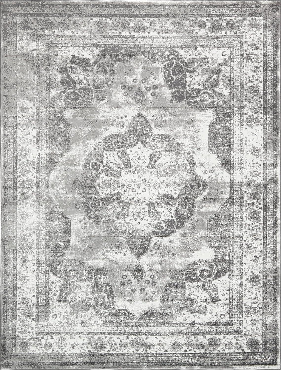 Unique Loom Sofia Salle Garnier Border Indoor Woven Area Rug